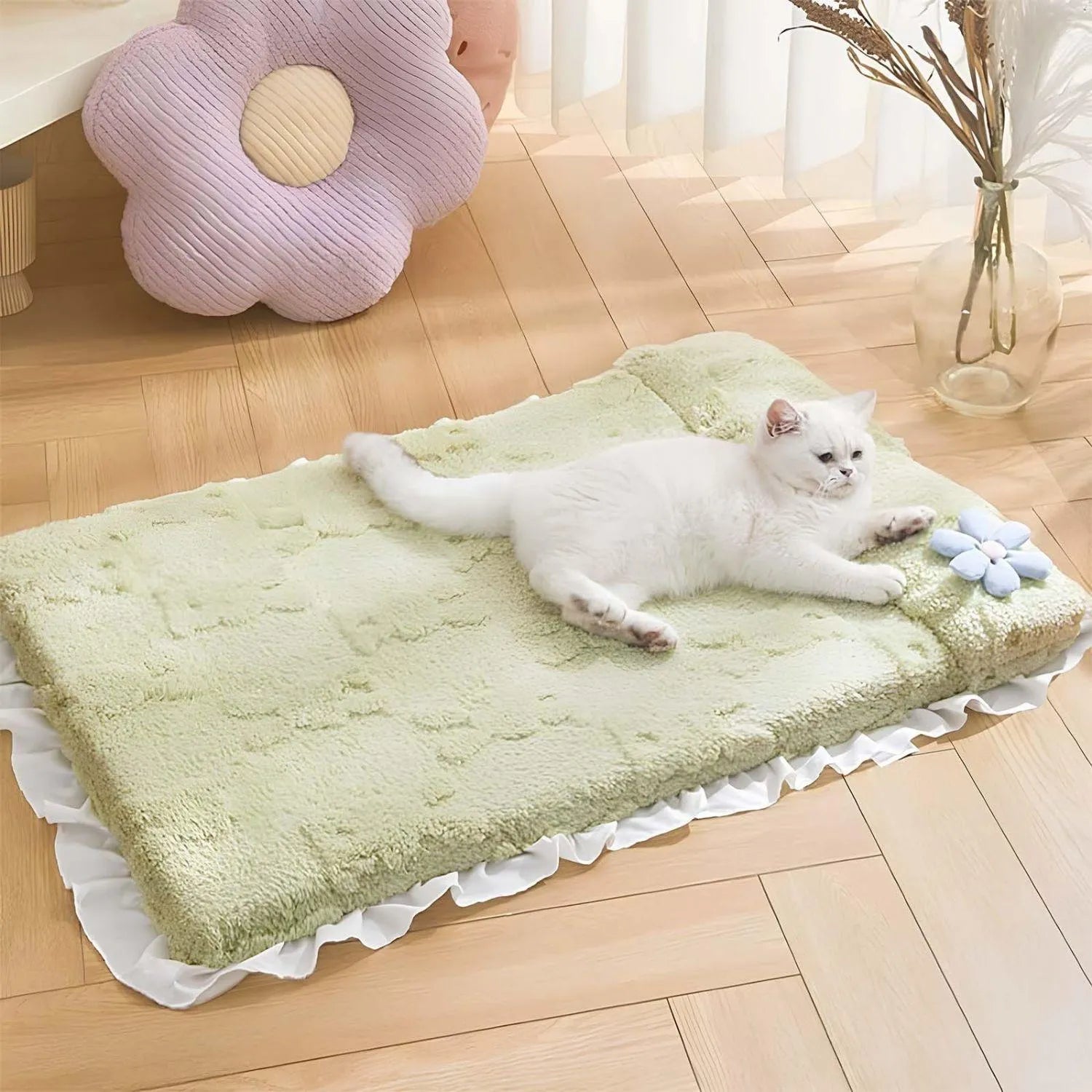 RustZacht Nest | Comfortabel Pluche Kalmerend Bed voor Honden en Katten