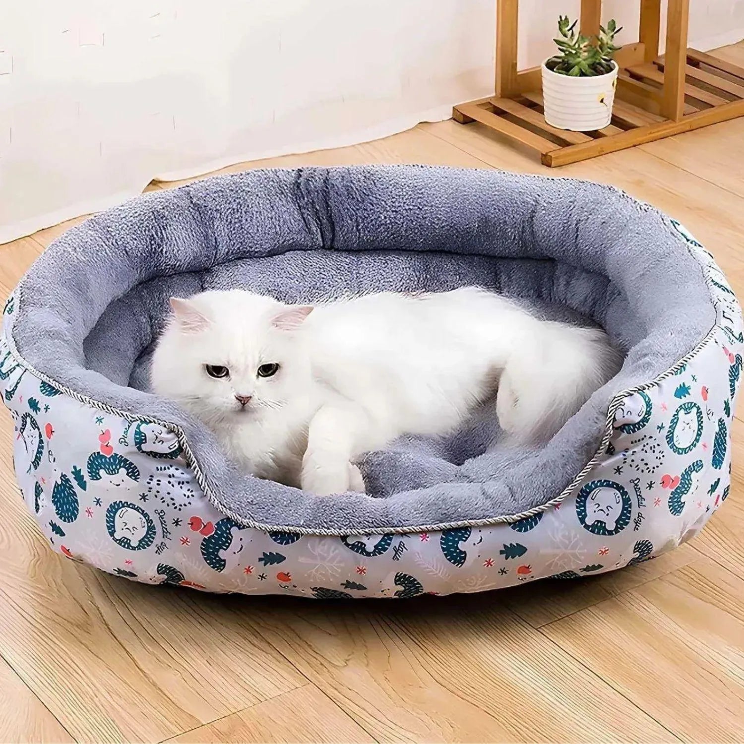 Rustplaats voor huisdieren | Verwijderbaar kattenbed voor alle seizoenen en kleine ruimtes