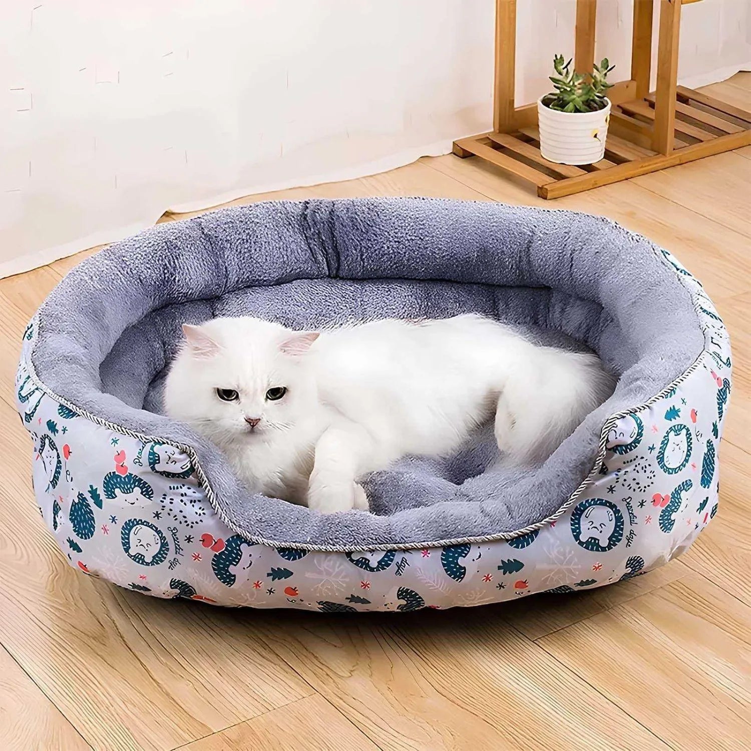 Rustplaats voor katten | Verwijderbaar kattenbed voor alle seizoenen en kleine ruimtes