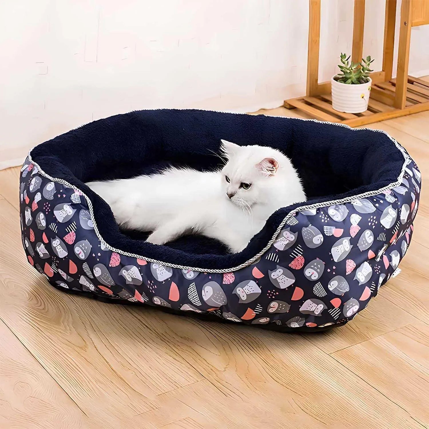 Rustplaats voor katten | Verwijderbaar kattenbed voor alle seizoenen en kleine ruimtes