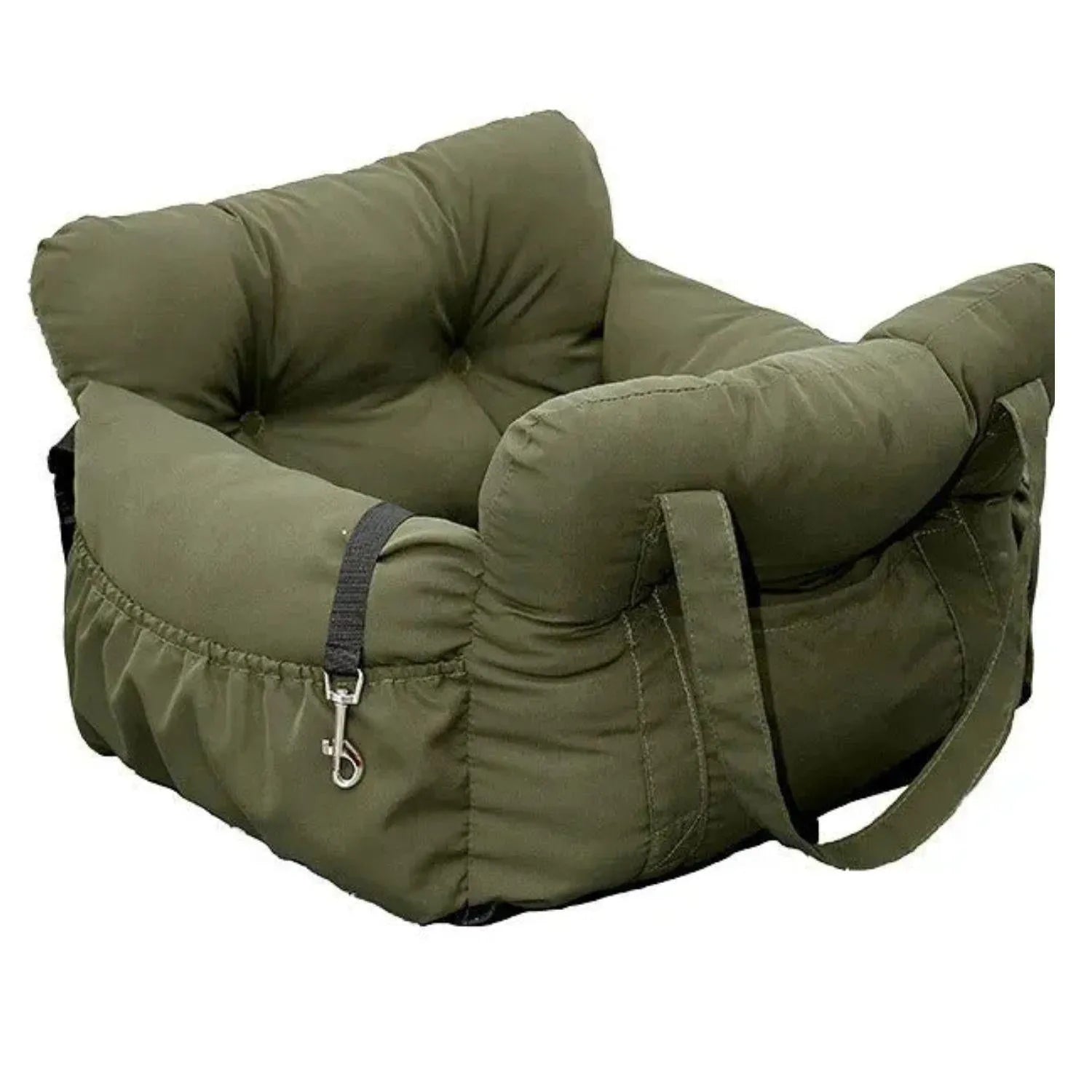 SafeSeat Bed | Autostoel voor honden met gordelbevestiging & wasbare hoes