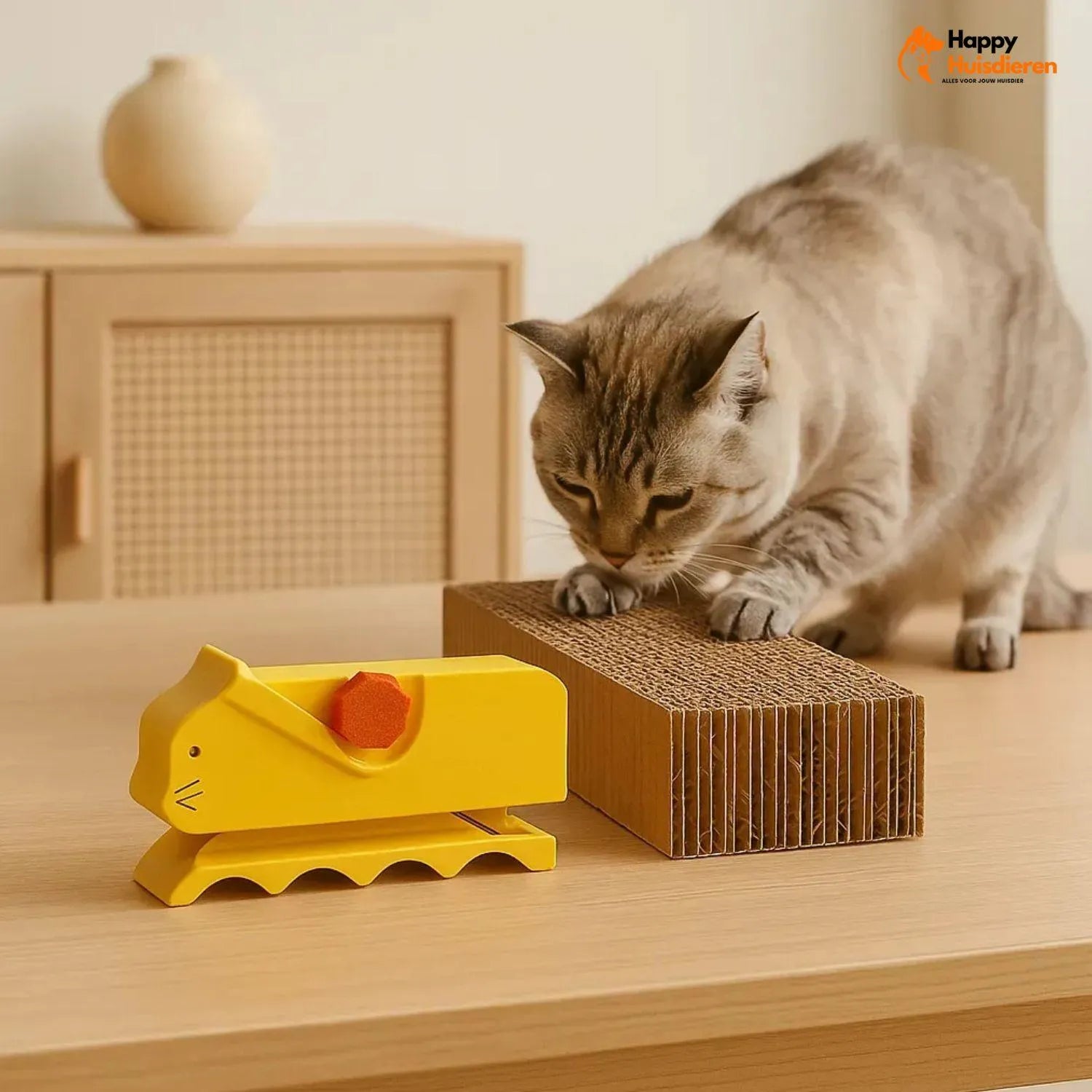 ScratchCreator | DIY gereedschap voor het maken van kartonnen krabmeubels