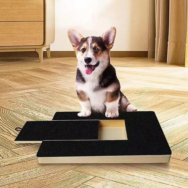 ScratchEase Board | Honden nagelvijl hout natuurlijk zelfslijpend