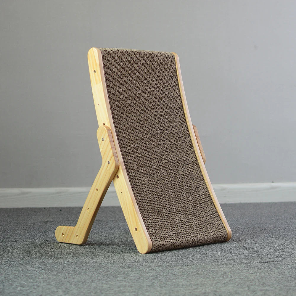ScratchEase Lounge | Krab bed katten 2-in-1 rust & spelen