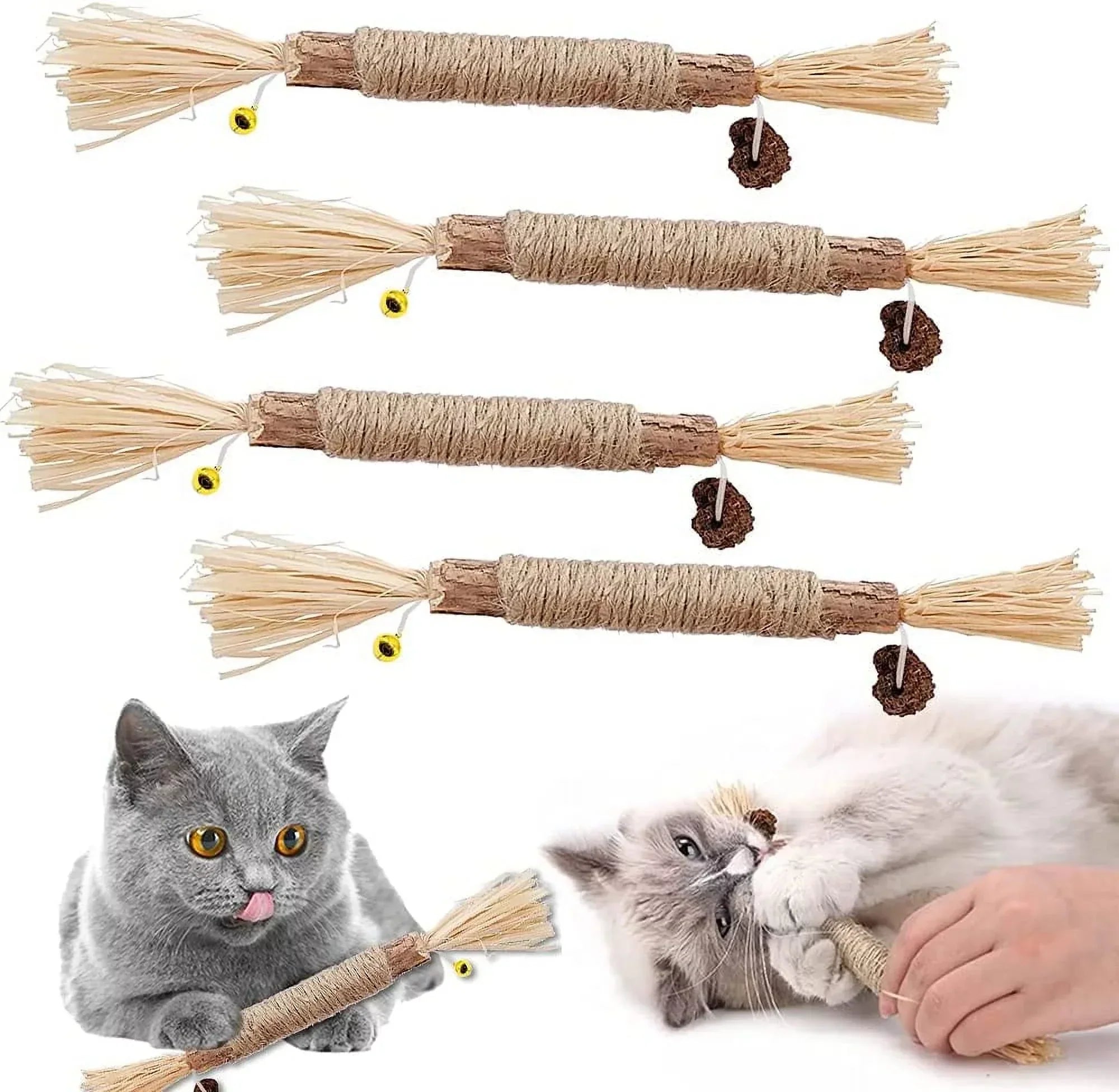 ScratchNest | Krabpaal voor katten van karton met kattenkruid