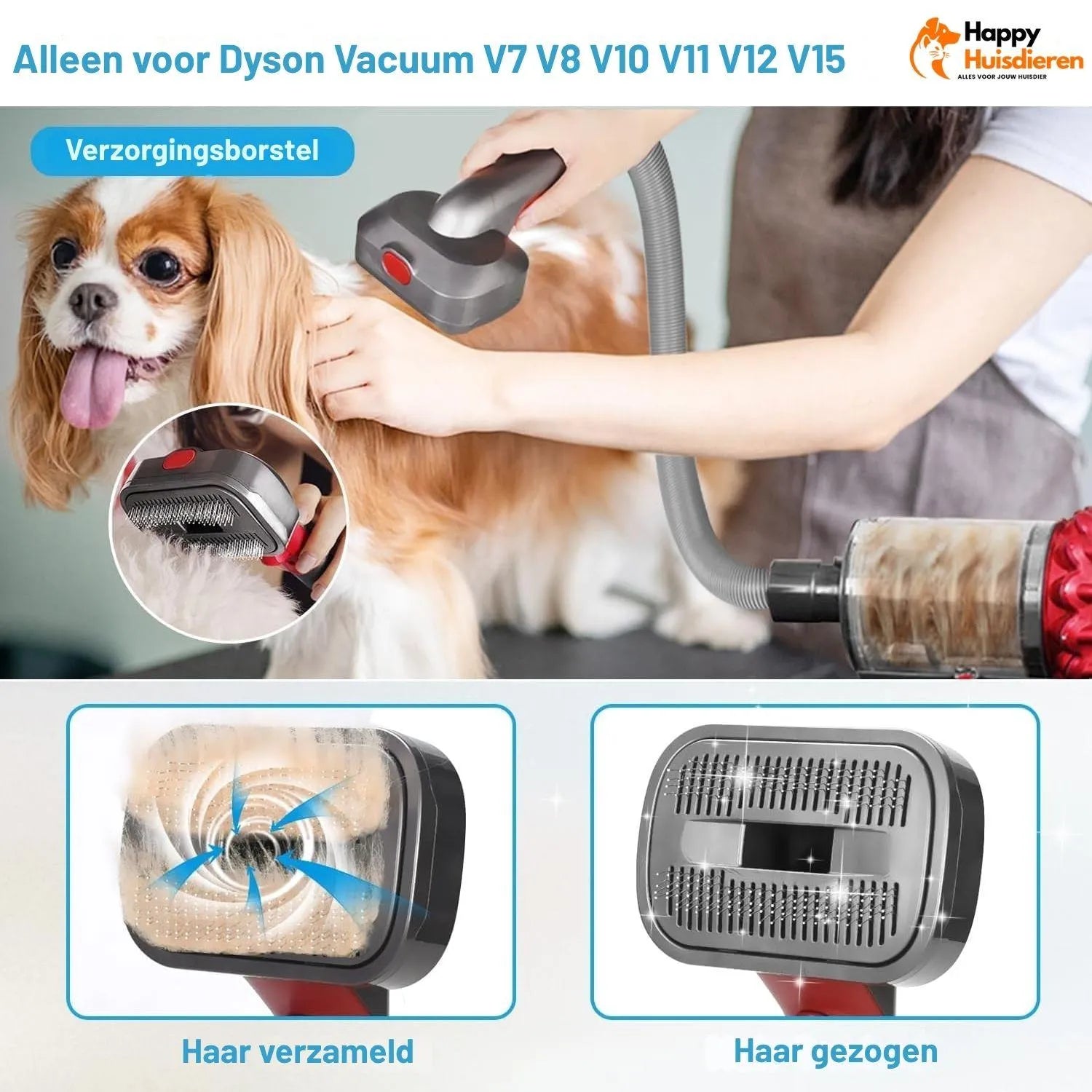 ShedVac | Universeel opzetstuk voor hondenhaarverwijdering