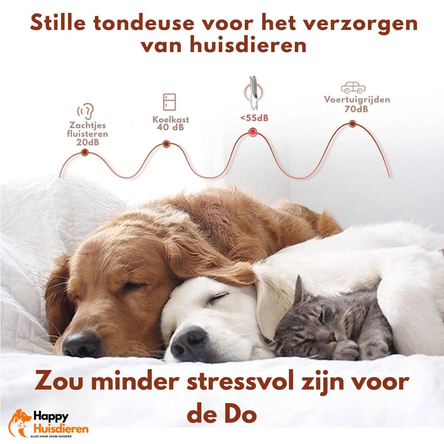 SheddyPro | Draadloze hondentrimmer met vacuümfunctie