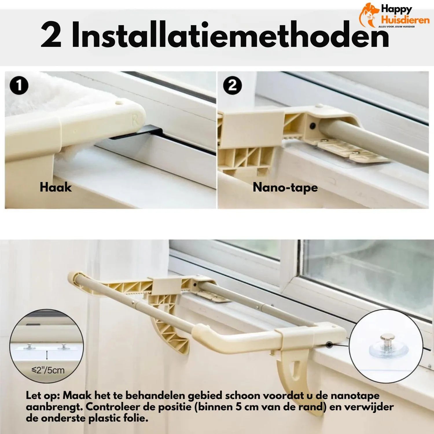 SleepyPerch | Hangend kattenbed voor comfort naast bed of raam