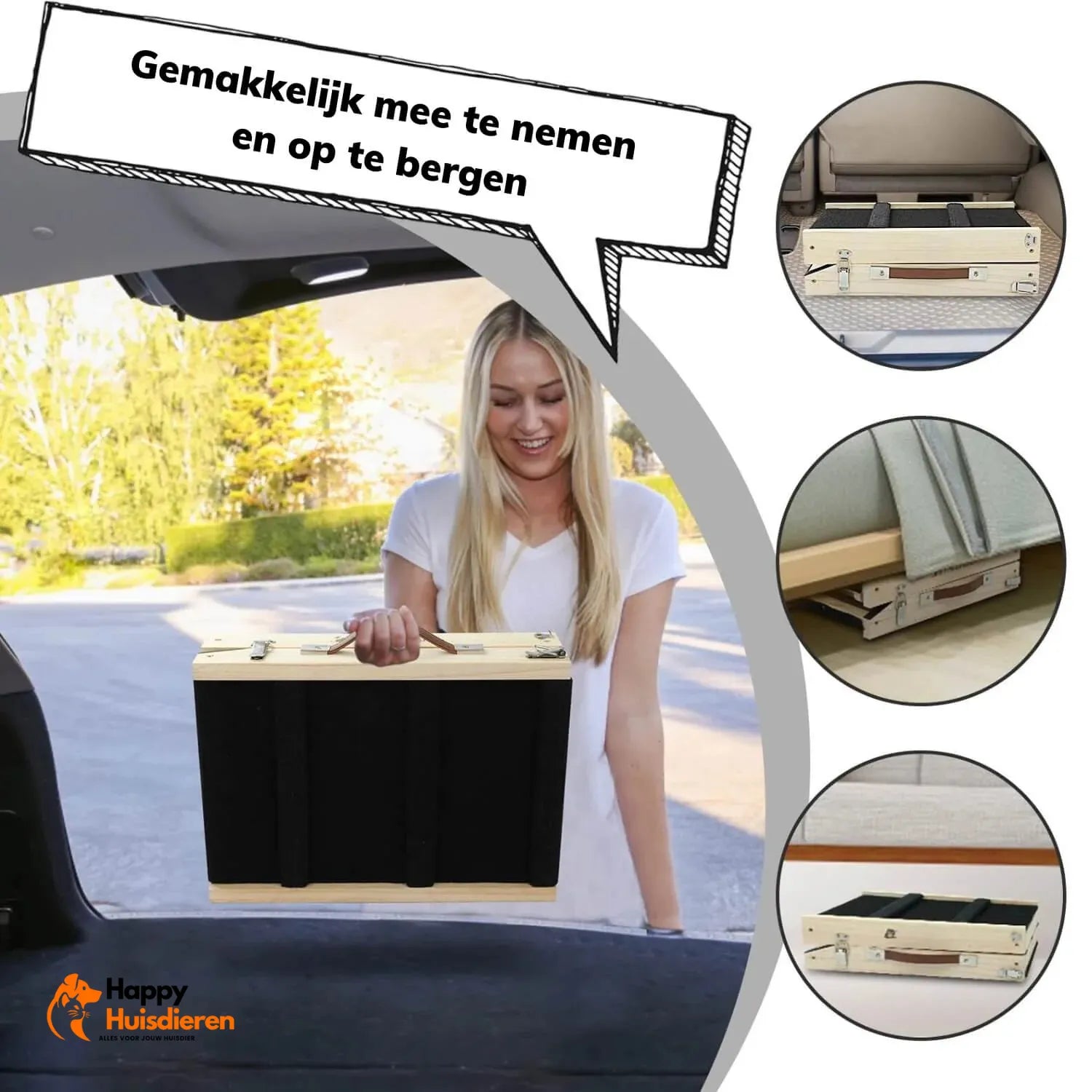 SlimPaw Ramp | Verstelbare en Opvouwbare Oplossing voor Huisdieren