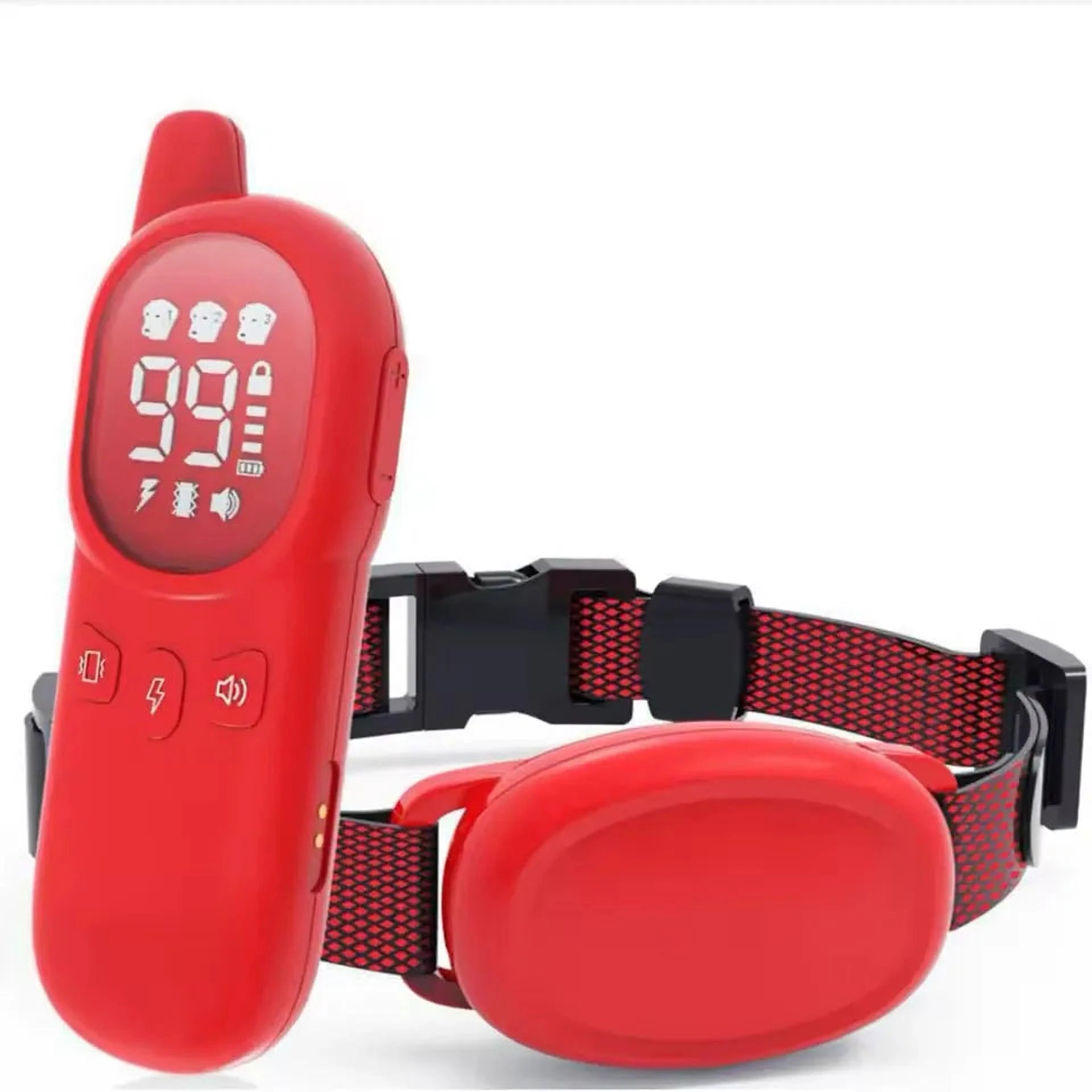 SmartTrainer – Professionele Hondentrainingshalsband met Afstandsbediening (Anti-blaf | Vibratie & Pieptoon | Groot Bereik)