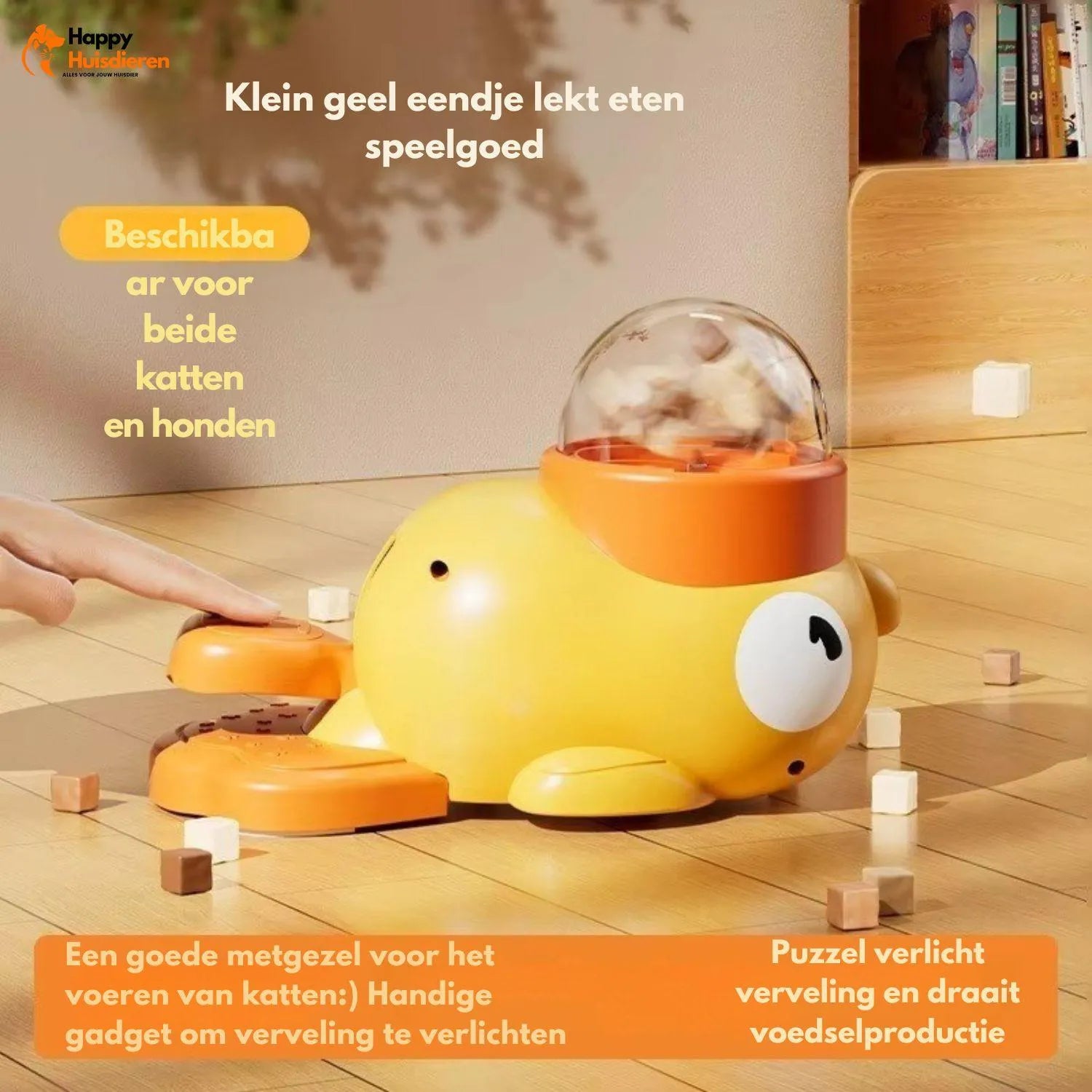 SnackSmarts | Interactieve Snackdispenser met Pedaal – Slim Spel & Beloning voor Honden