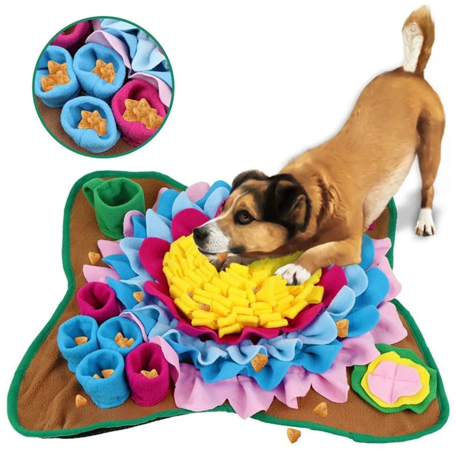 SnuifSpeur Mat | Interactieve Snuffelmat voor Mentaal Stimuleren van Honden
