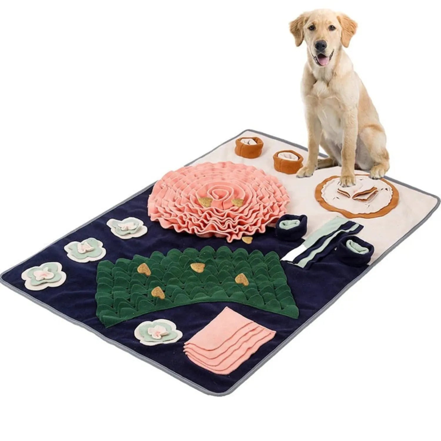 SnuifSpeur Mat | Interactieve Snuffelmat voor Mentaal Stimuleren van Honden