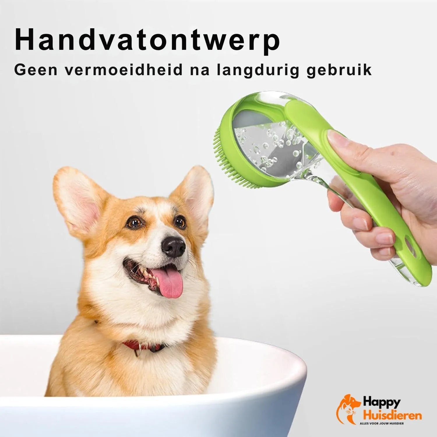 SoapyScrub | Massage wasborstel voor honden en katten