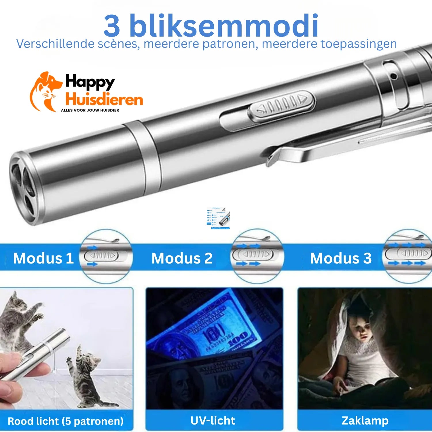SpeelPlezier Bal | Interactief LED Speelgoed voor Katten & Honden – USB Oplaadbaar