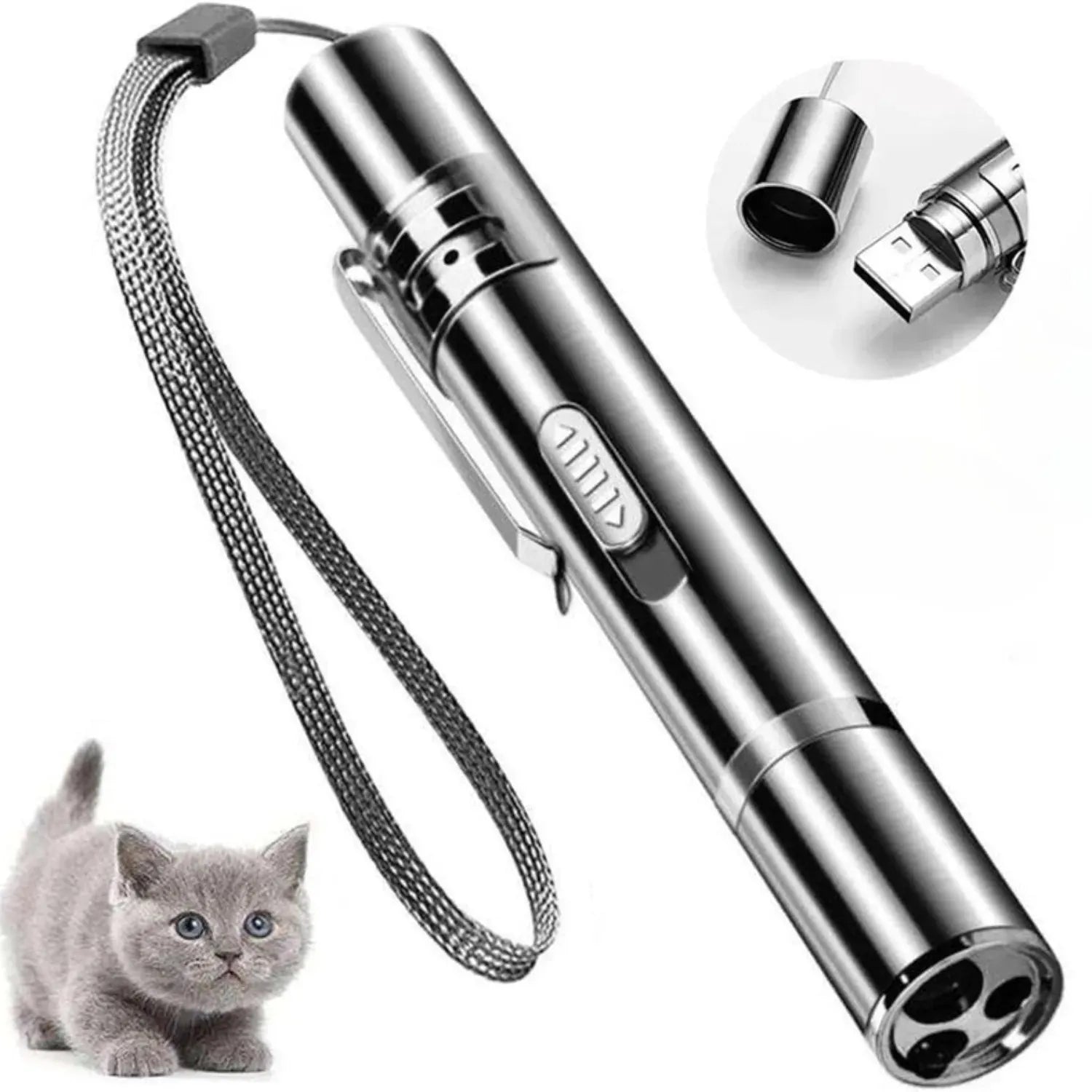 SpeelPlezier Bal | Interactief LED Speelgoed voor Katten & Honden – USB Oplaadbaar