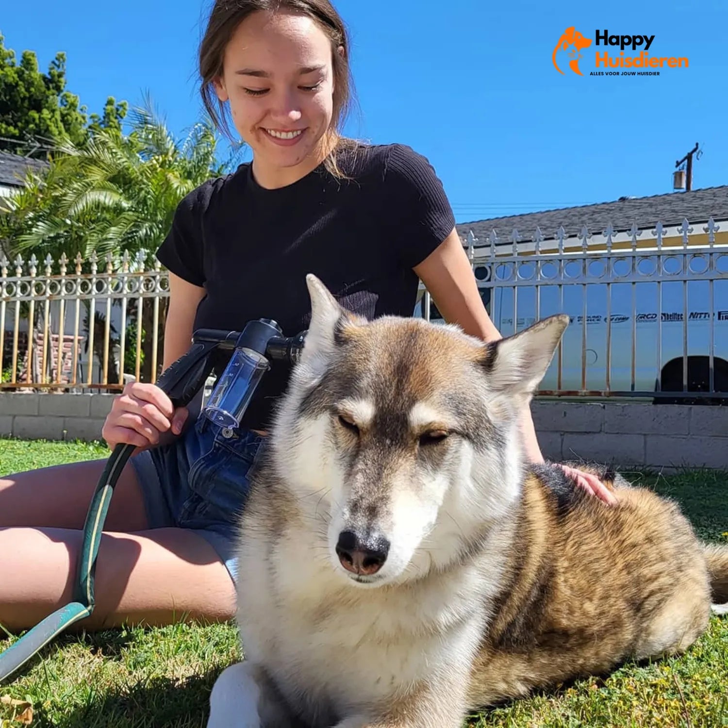 SprayMaatje Pro | Handige Honden Douche Sproeier voor Snel en Gemakkelijk Wassen