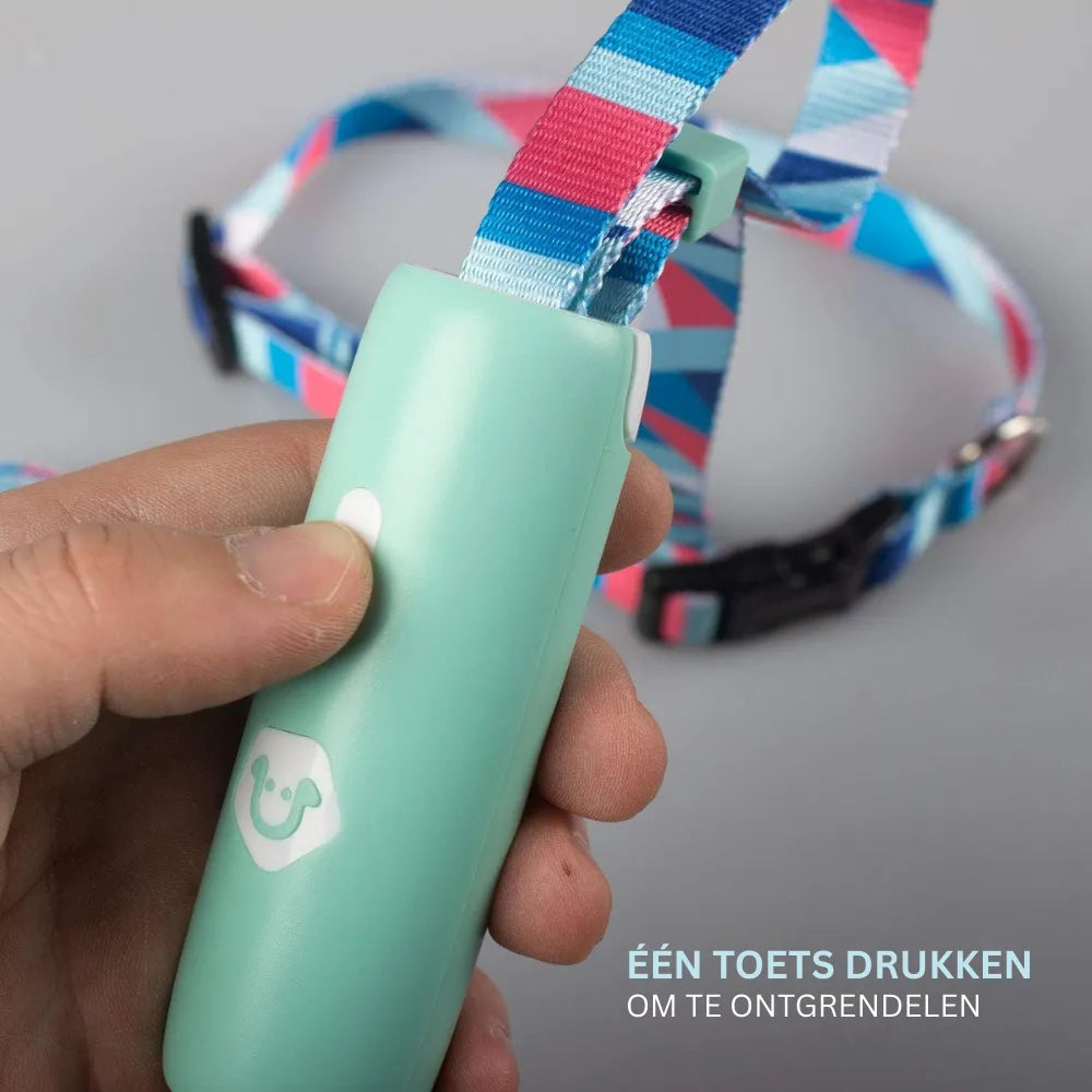 StayClip Hondenriem | Slimme Nylon Riem met Ingebouwde Bevestigingslus