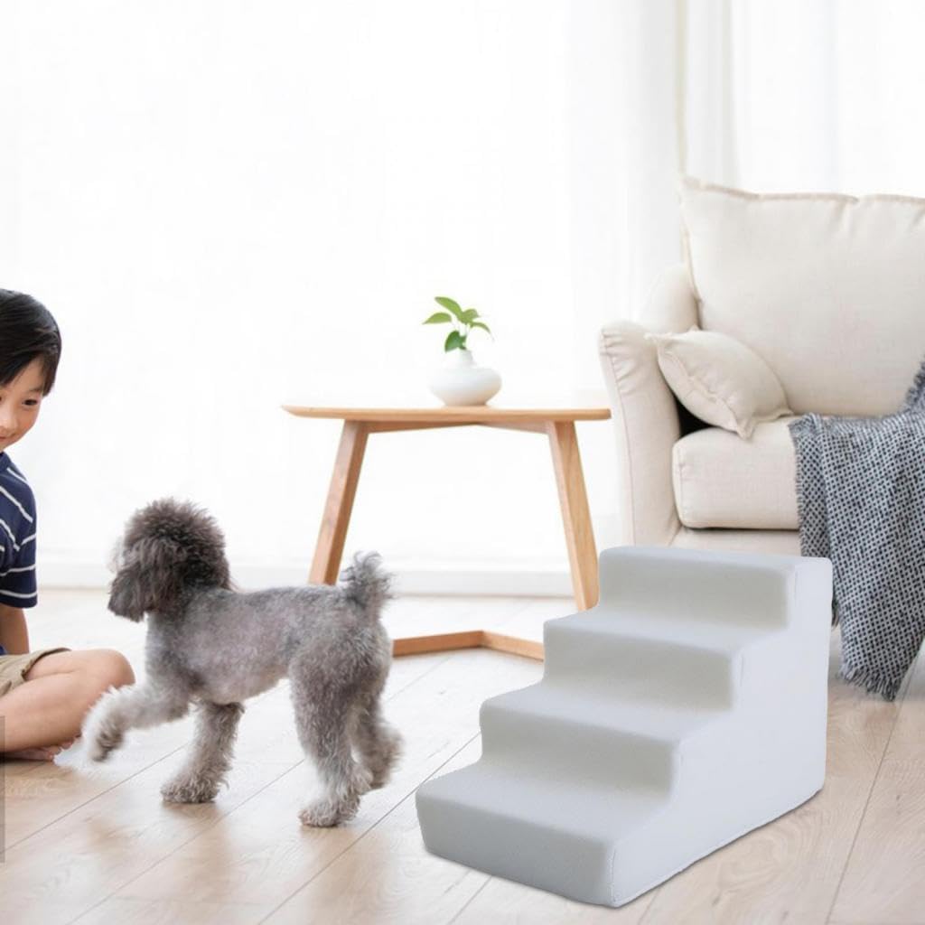 StepUp Paws | Huisdier trapje 4 treden antislip bank/bed