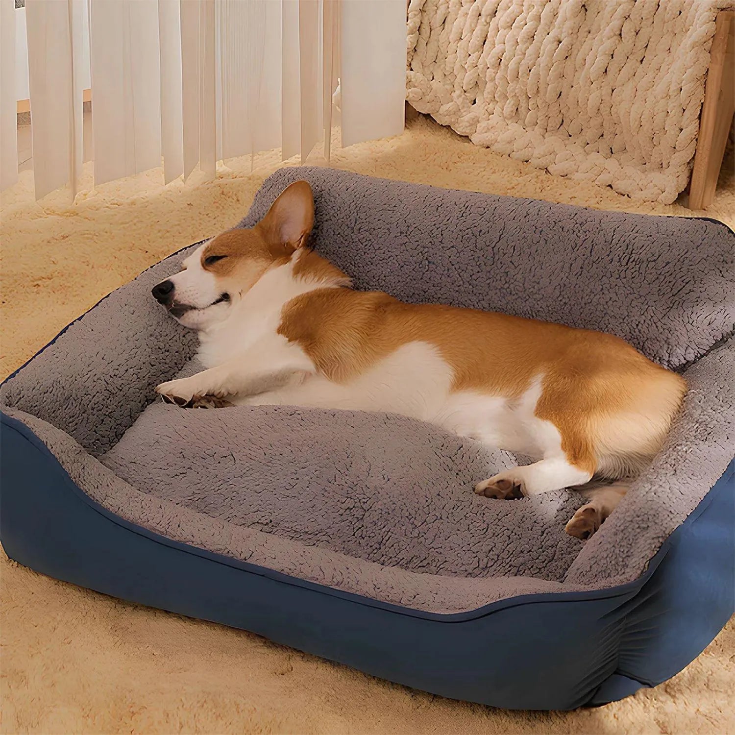 TailRest Couch | Luxe Honden Sofa met Stevige Leuning