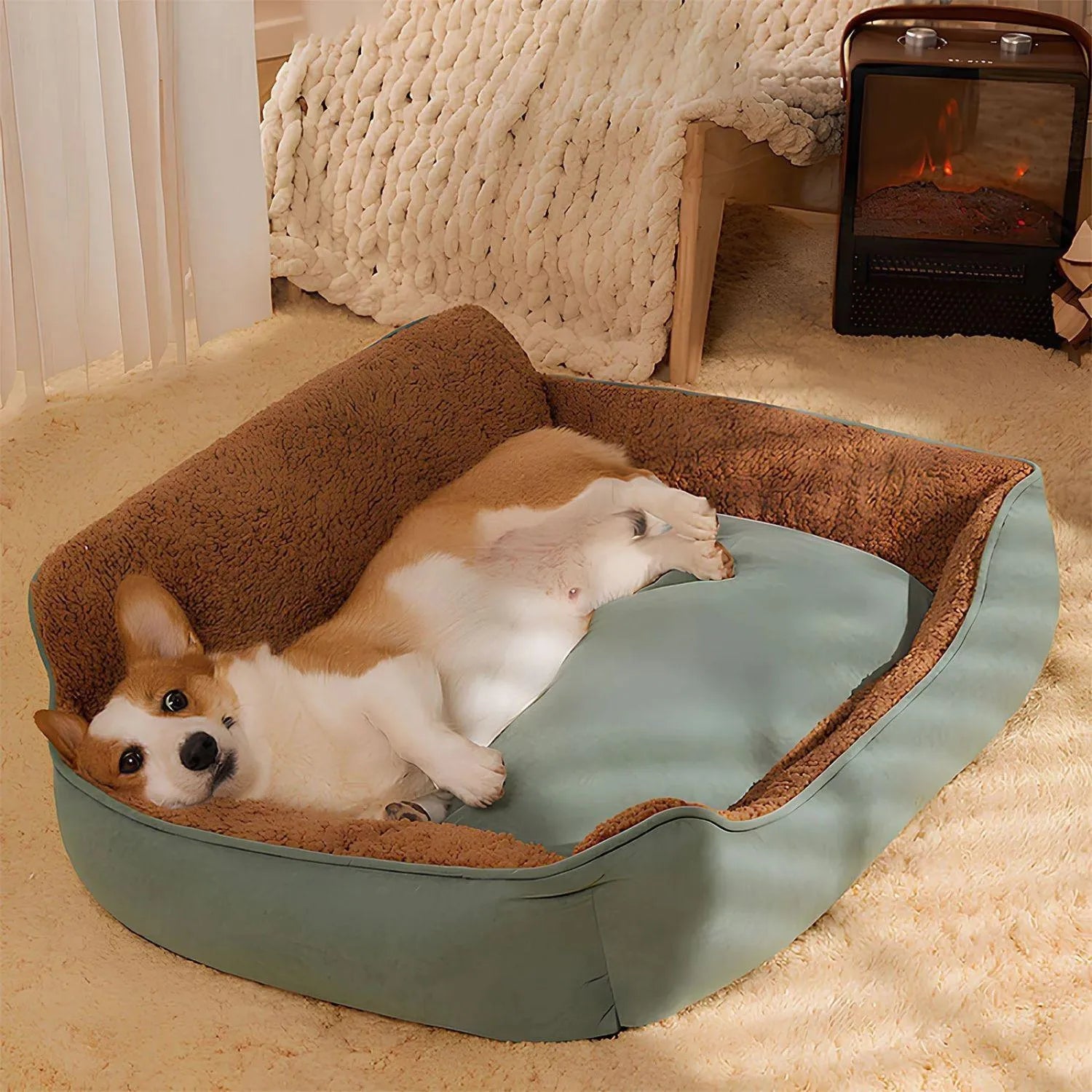 TailRest Couch | Luxe Honden Sofa met Stevige Leuning