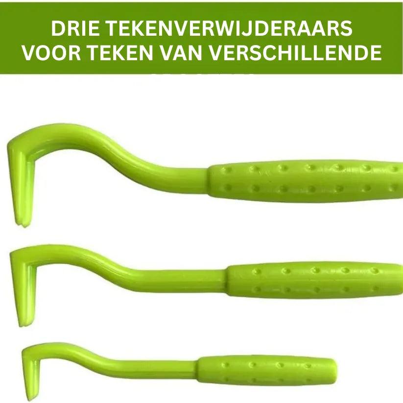TickAway Set | Veilige Tekenverwijderaar voor Huisdieren en Mensen