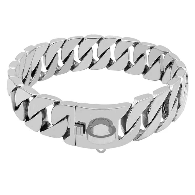 TitanPaw Luxe Hondenketting | Stevige Metalen Halsband voor Grote Honden