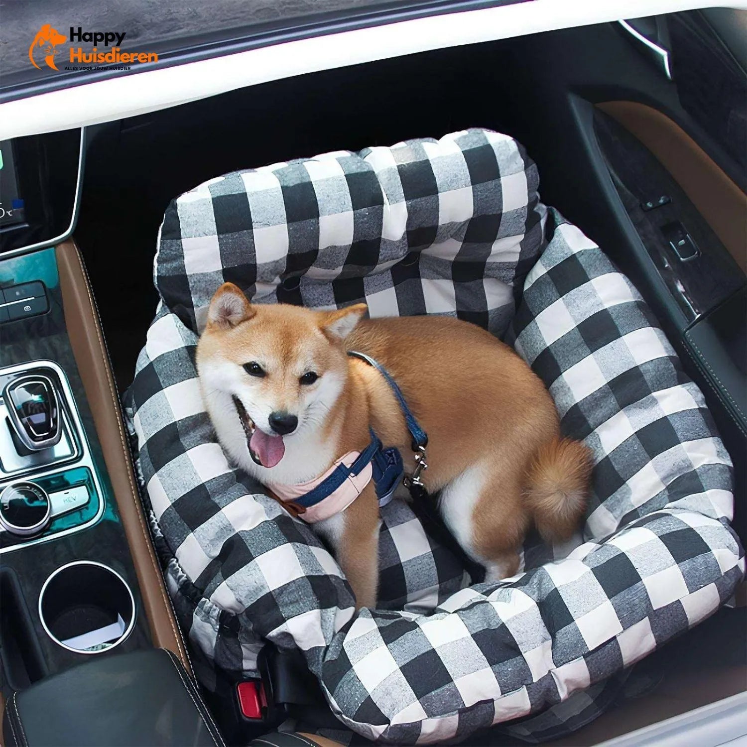 Transport Huisdier | Draagbare Autostoel voor Honden Comfort