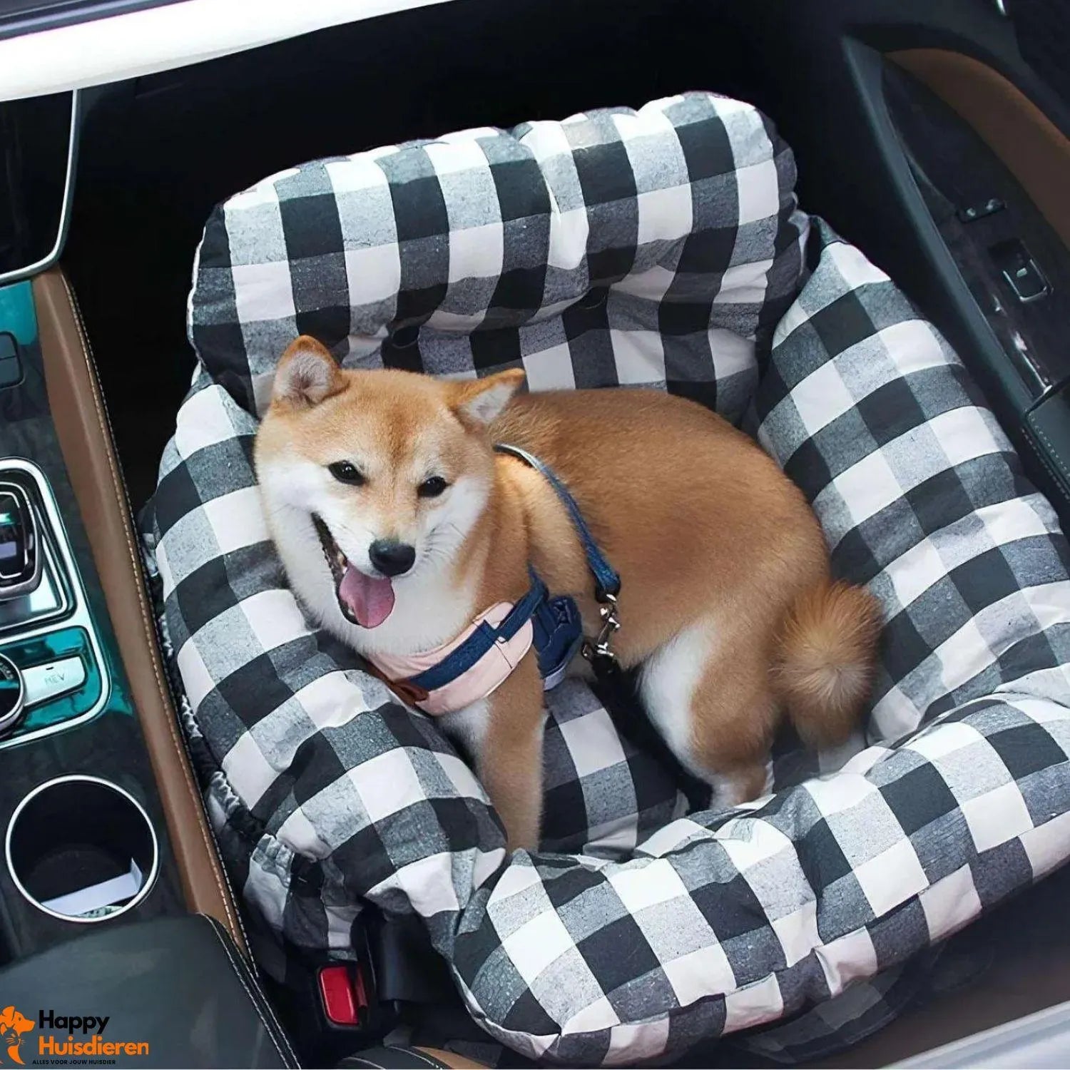 Transport Huisdier | Draagbare Autostoel voor Honden Comfort