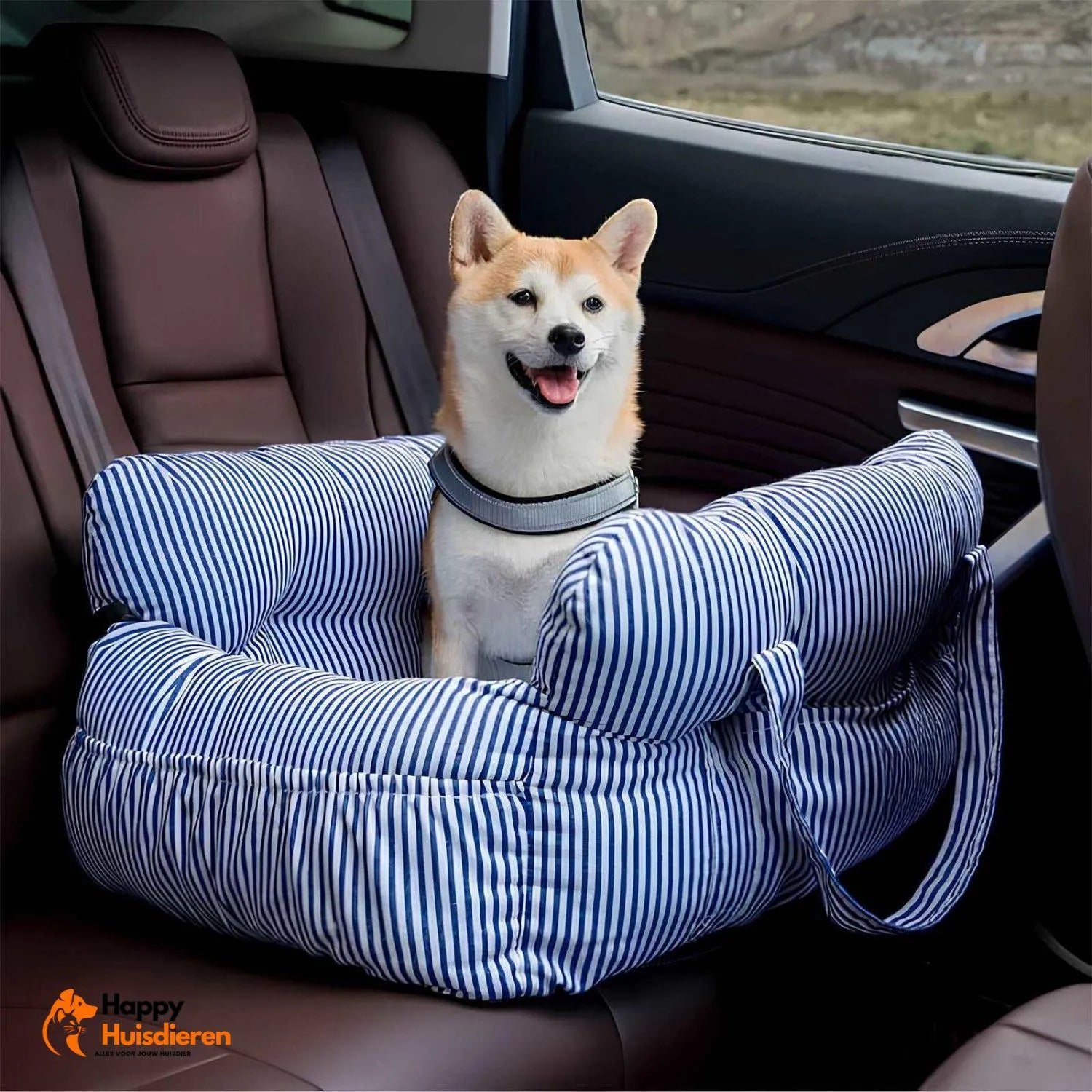 Transport Huisdier | Draagbare Autostoel voor Honden Comfort