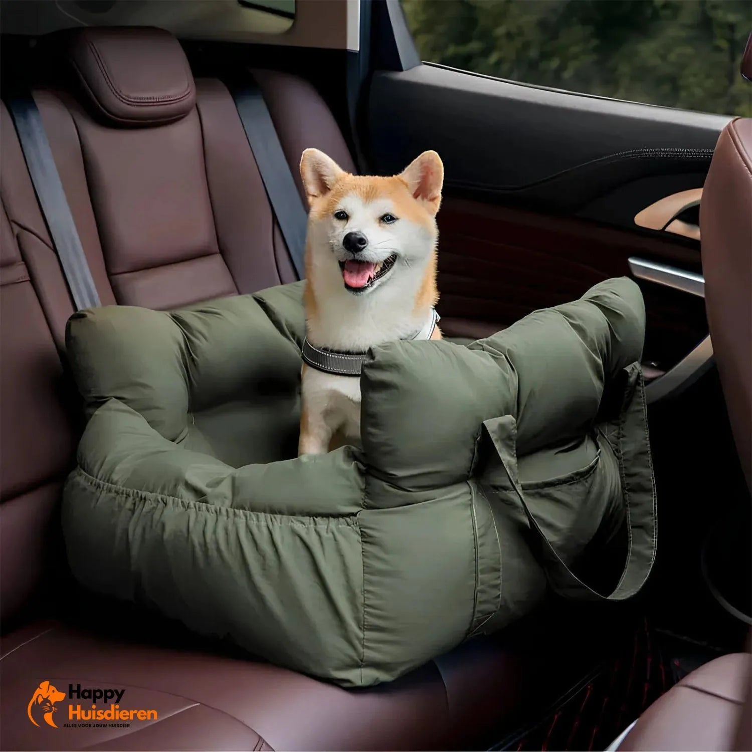 Transport Huisdier | Draagbare Autostoel voor Honden Comfort
