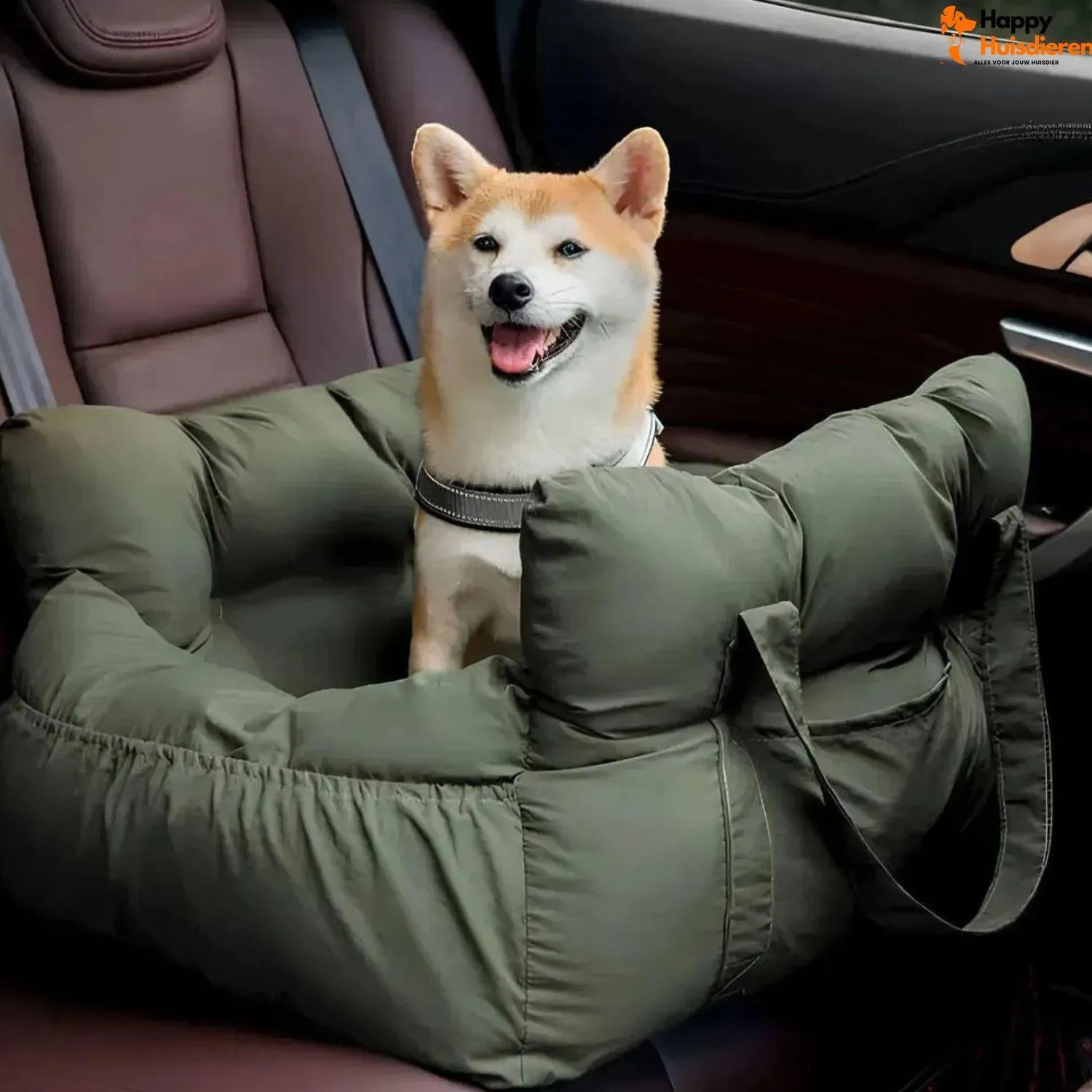 Transport Huisdier | Draagbare Autostoel voor Honden Comfort