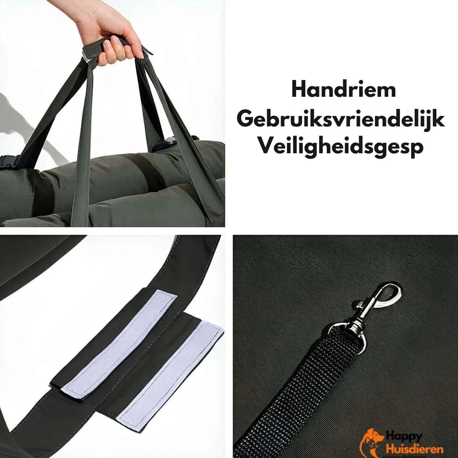 Transport Huisdier | Draagbare Autostoel voor Honden Comfort