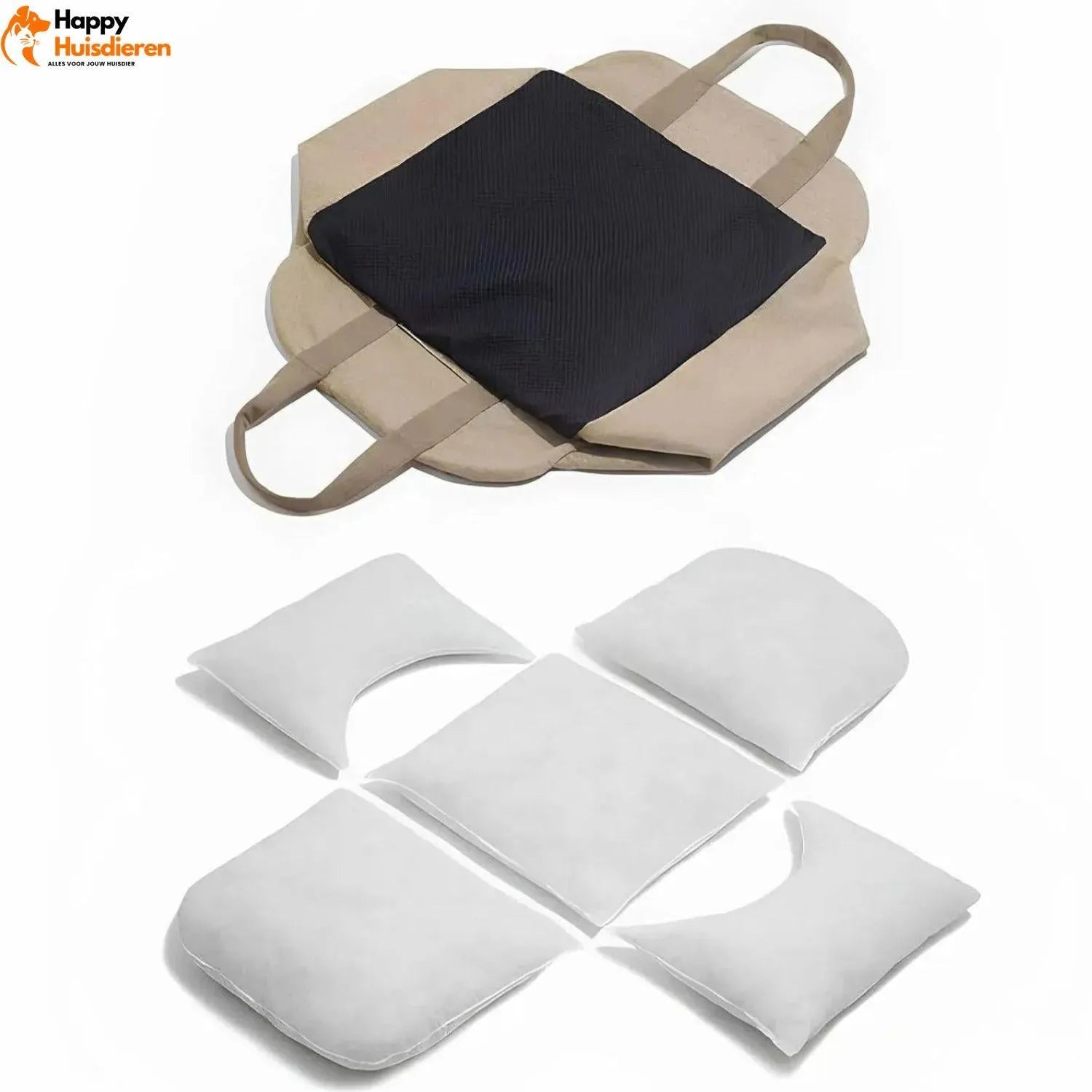 Transport Huisdier | Draagbare Autostoel voor Honden Comfort