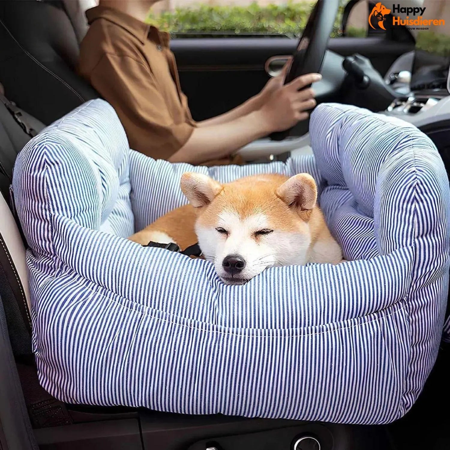 Transport Huisdier | Draagbare Autostoel voor Honden Comfort
