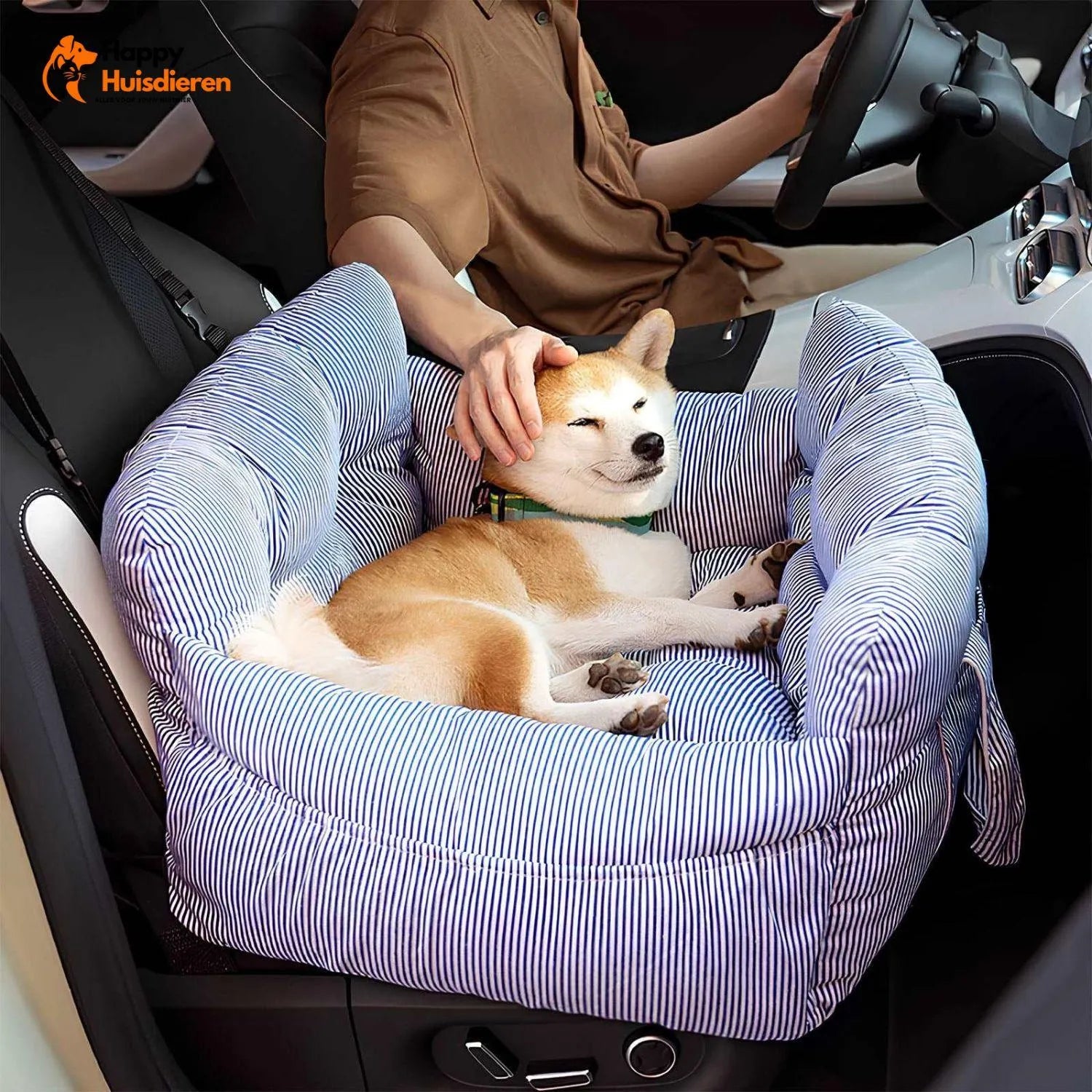 Transport Huisdier | Draagbare Autostoel voor Honden Comfort
