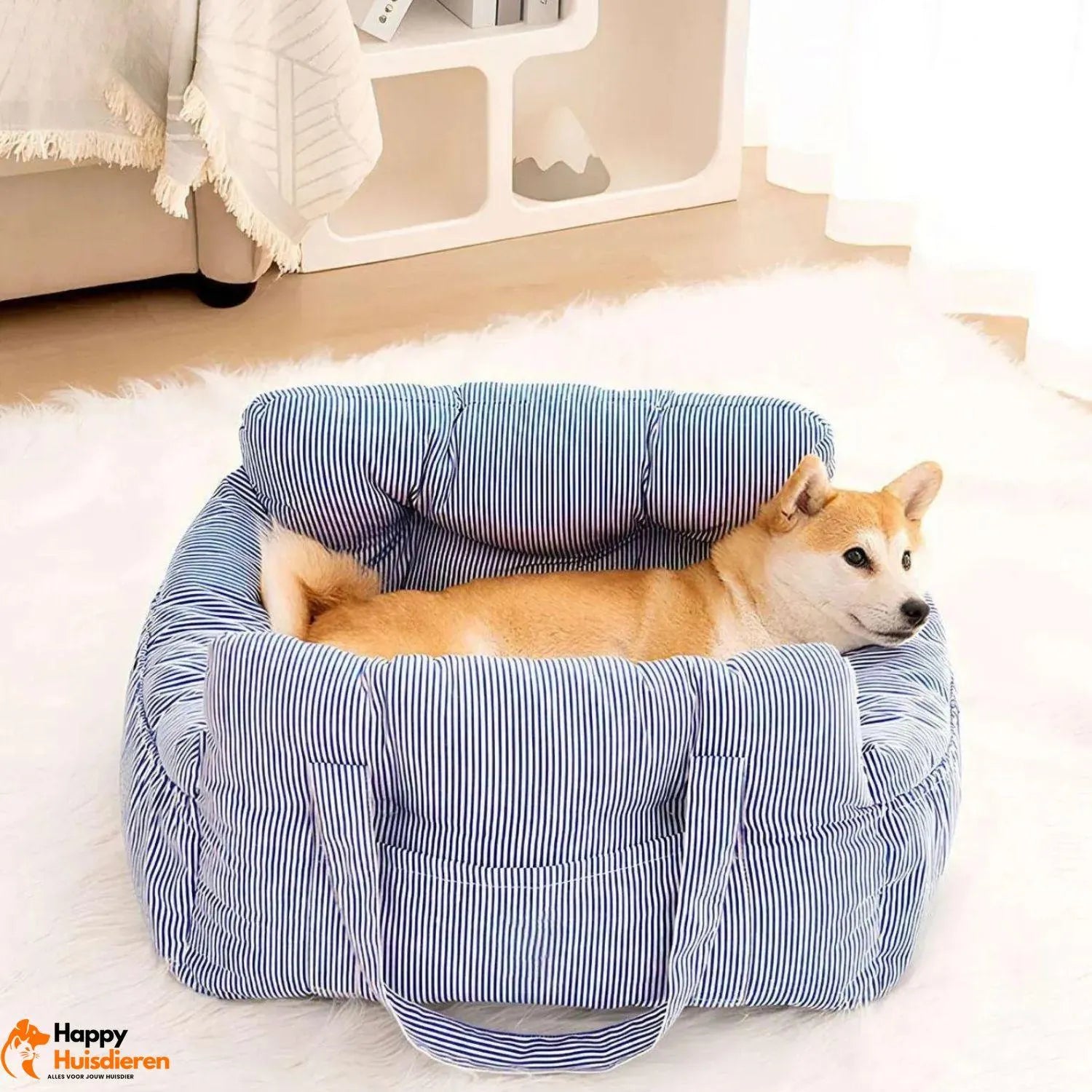 Transport Huisdier | Draagbare Autostoel voor Honden Comfort