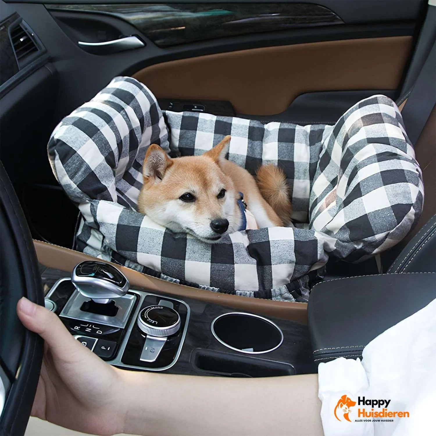 Transport Huisdier | Draagbare Autostoel voor Honden Comfort