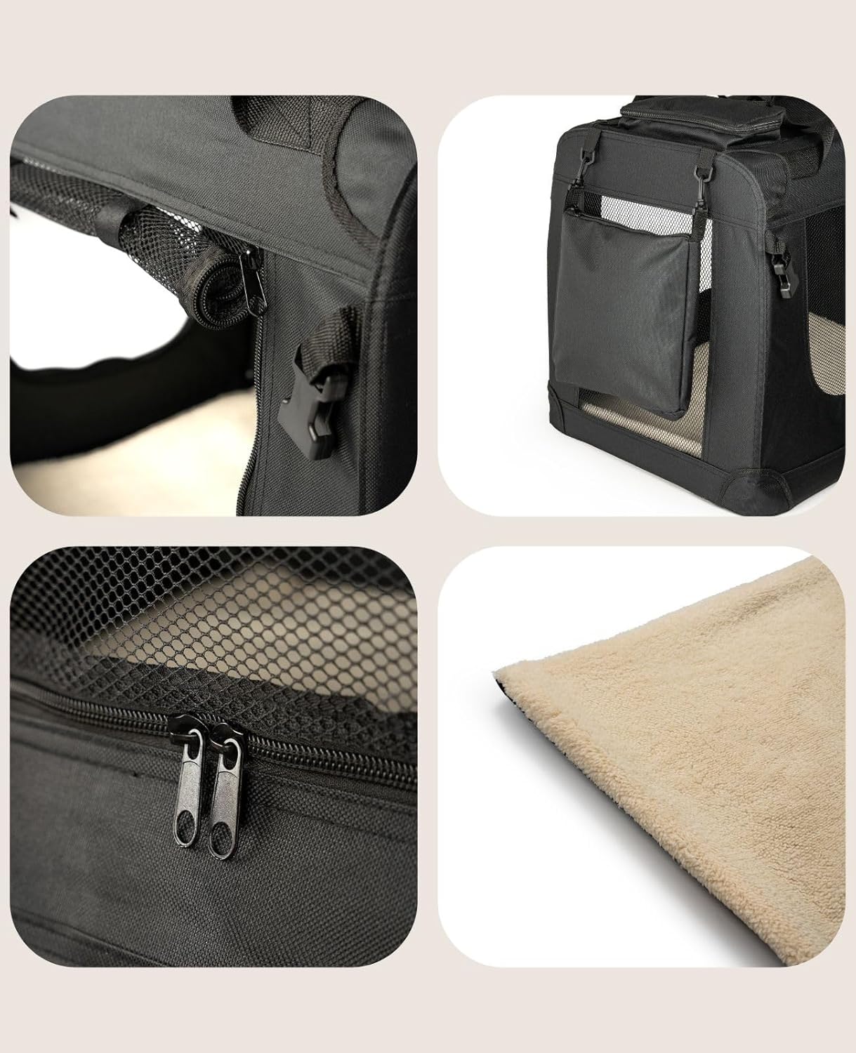 TravelPaw Opvouwbare Hondenbench | Compacte Transportbox voor Auto en Reizen