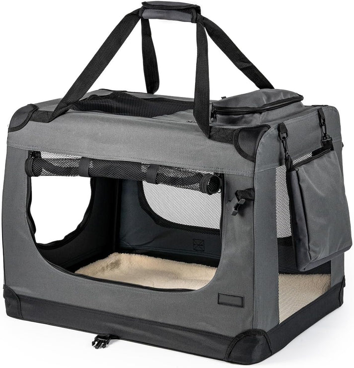 TravelPaw Opvouwbare Hondenbench | Compacte Transportbox voor Auto en Reizen