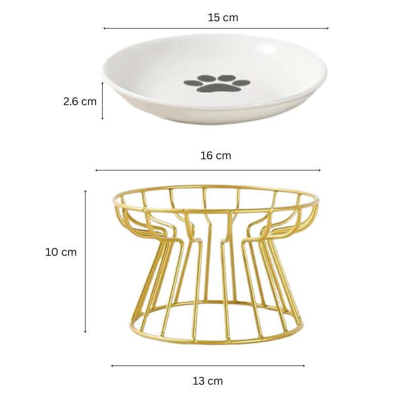 PetPlatter ZenBowl | Keramische voerbak voor stressvrij eten bij honden en katten