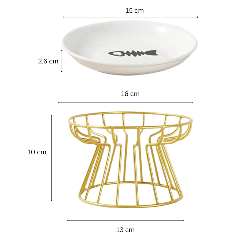 PetPlatter ZenBowl | Keramische voerbak voor stressvrij eten bij honden en katten