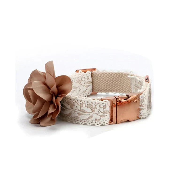 Velore | Luxe verstelbare hondenhalsband en riemset met stijlvol design