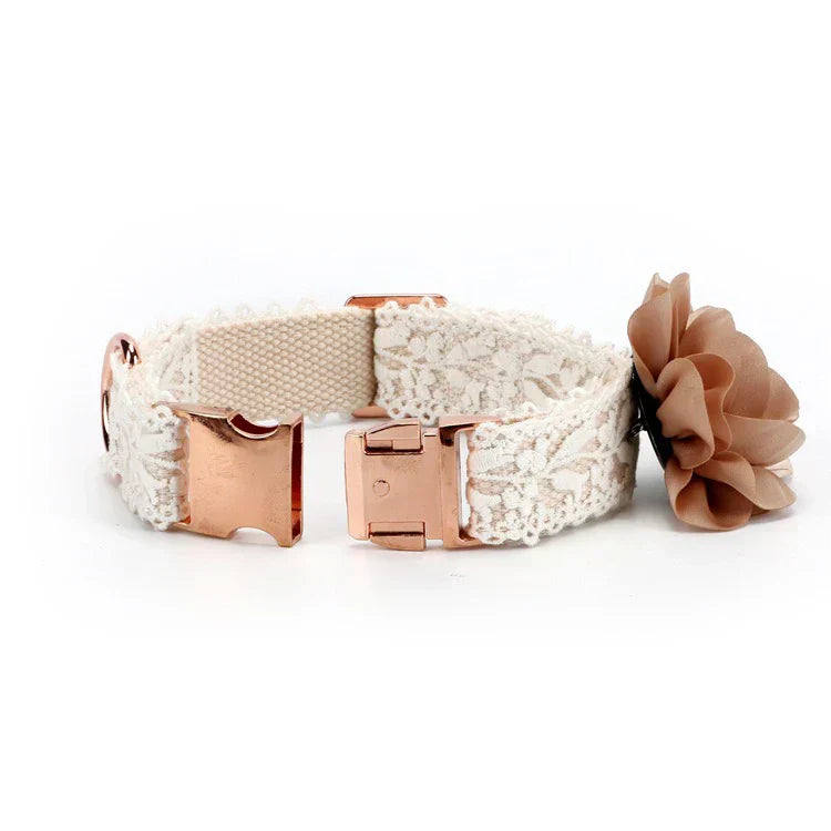 Velore | Luxe verstelbare hondenhalsband en riemset met stijlvol design
