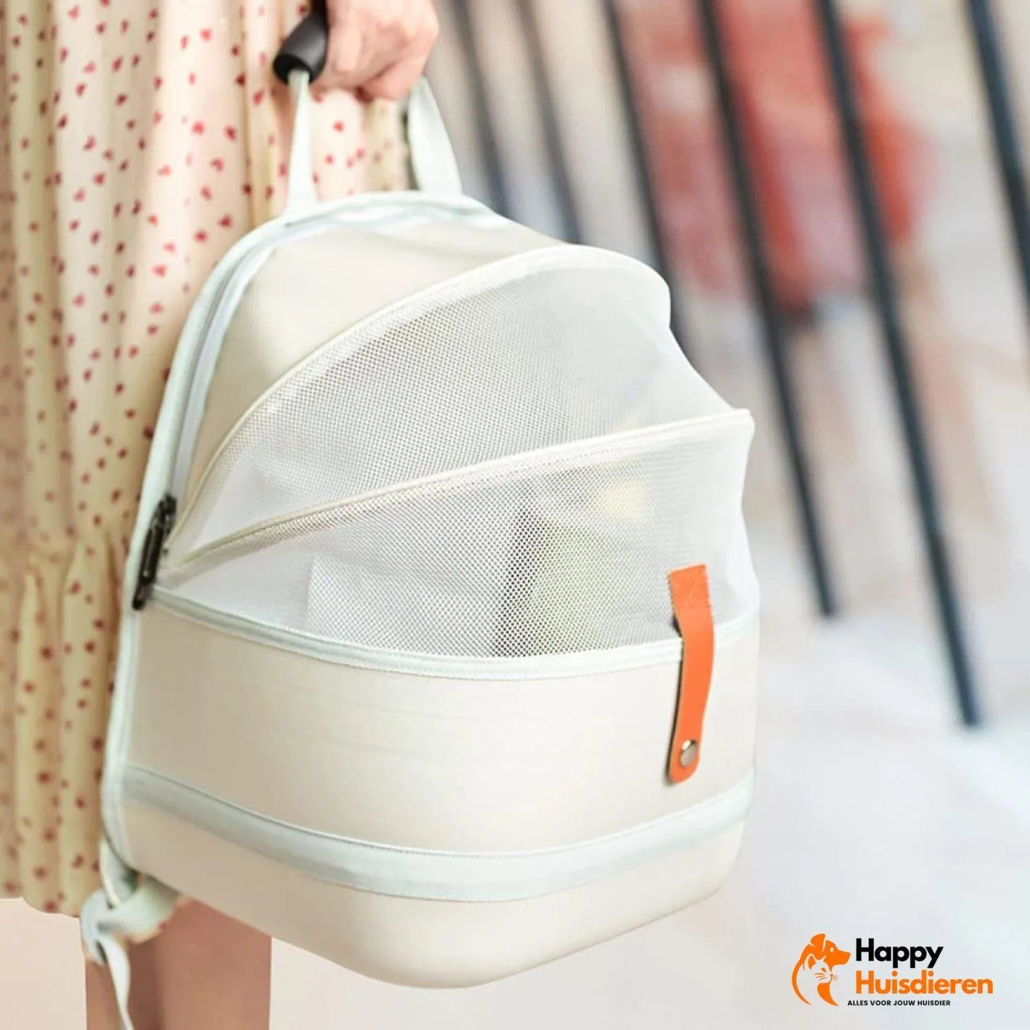 VenturiPet | Opvouwbare Huisdier Reismand met Ventilatie & Luxe Comfort
