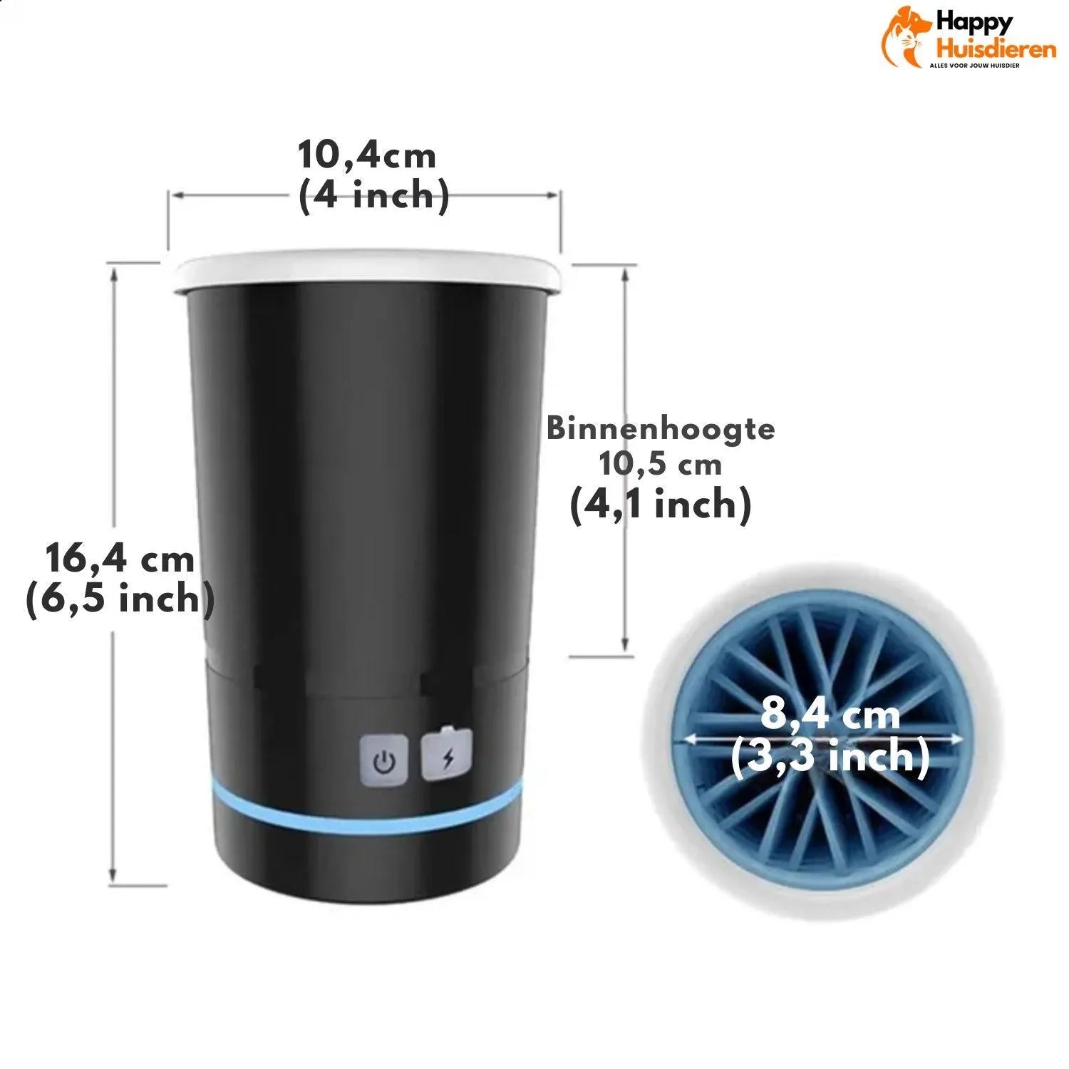 WashEase | Compacte Hondenreiniger voor Snel en Grondig Schoonmaken