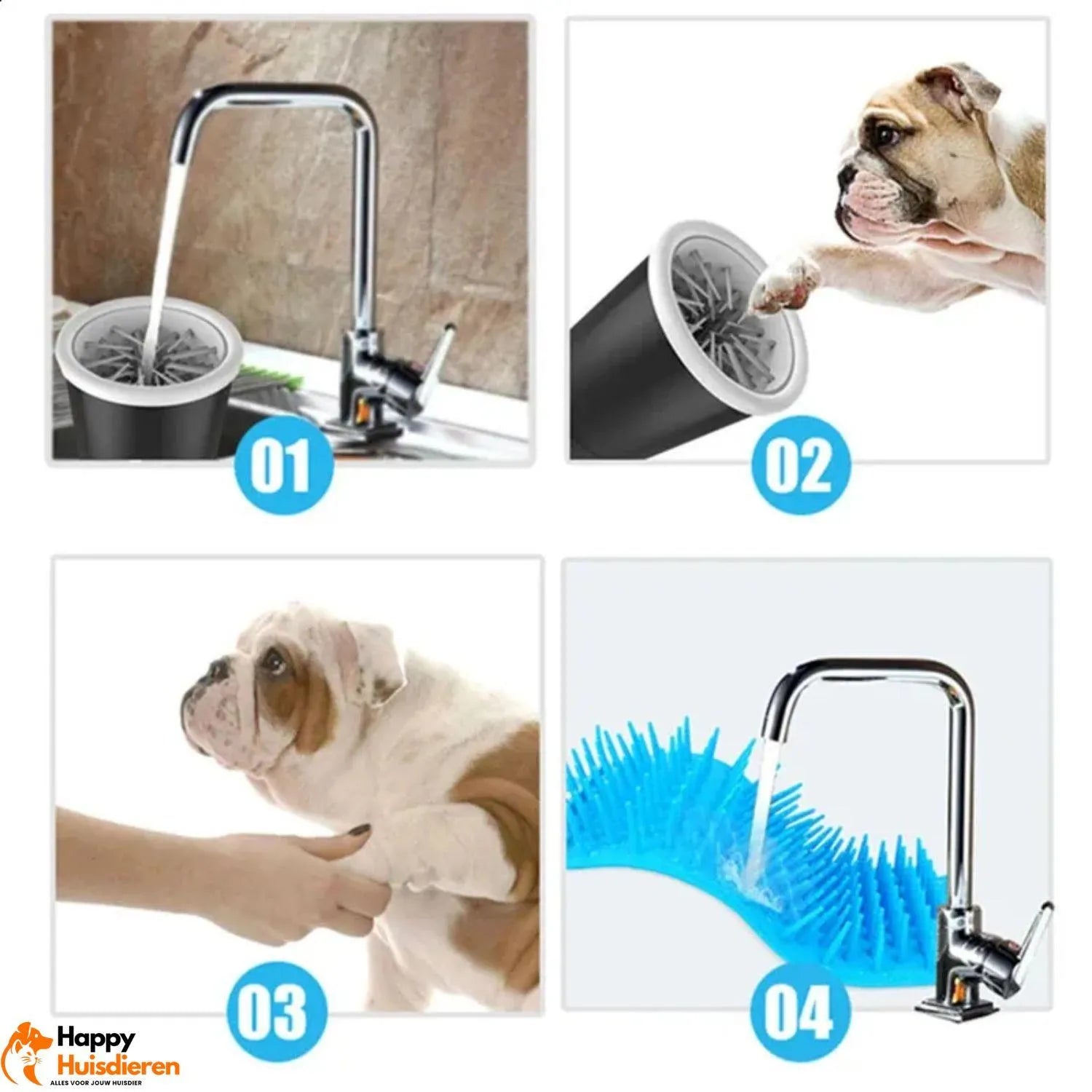 WashEase | Compacte Hondenreiniger voor Snel en Grondig Schoonmaken