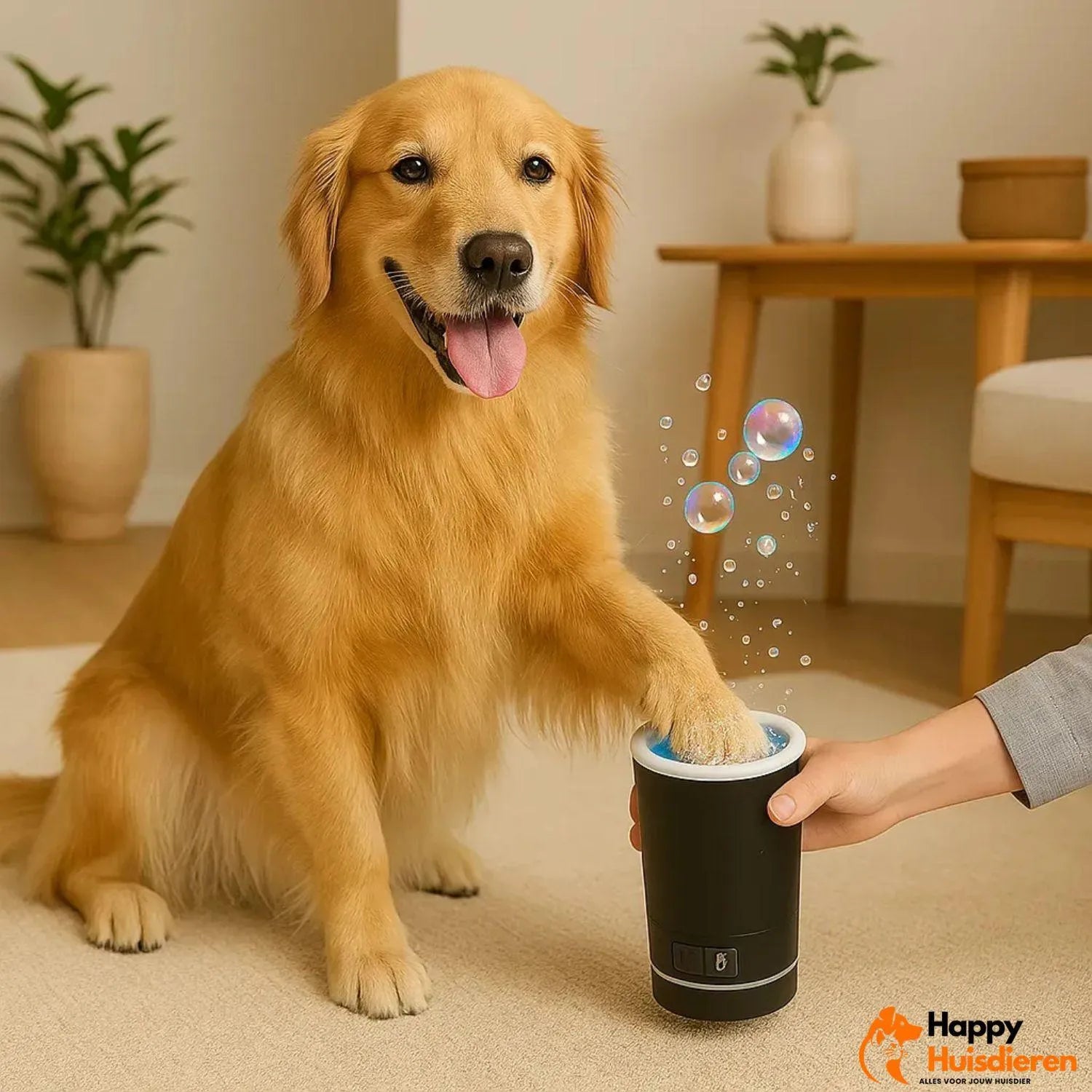 WashEase | Compacte Hondenreiniger voor Snel en Grondig Schoonmaken