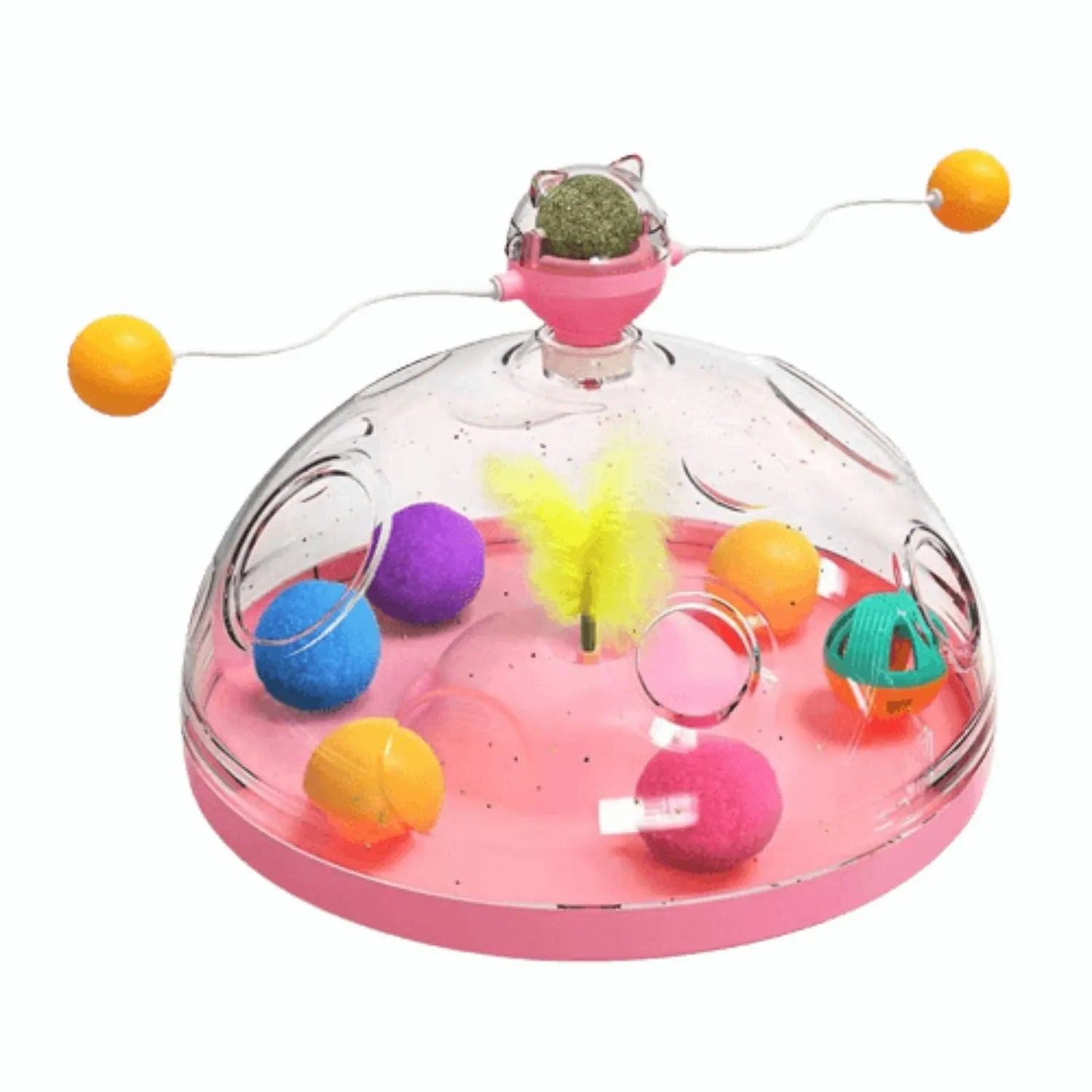 WhirlPlay Set | Interactieve puzzel voor nieuwsgierige huisdieren