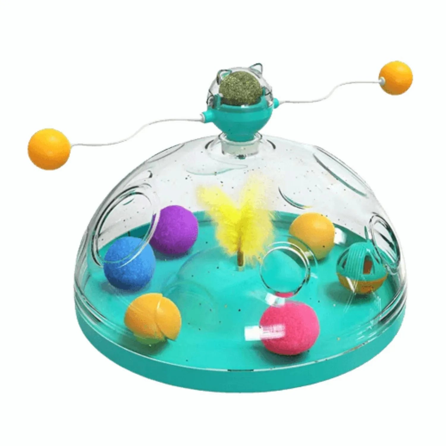 WhirlPlay Set | Interactieve puzzel voor nieuwsgierige huisdieren